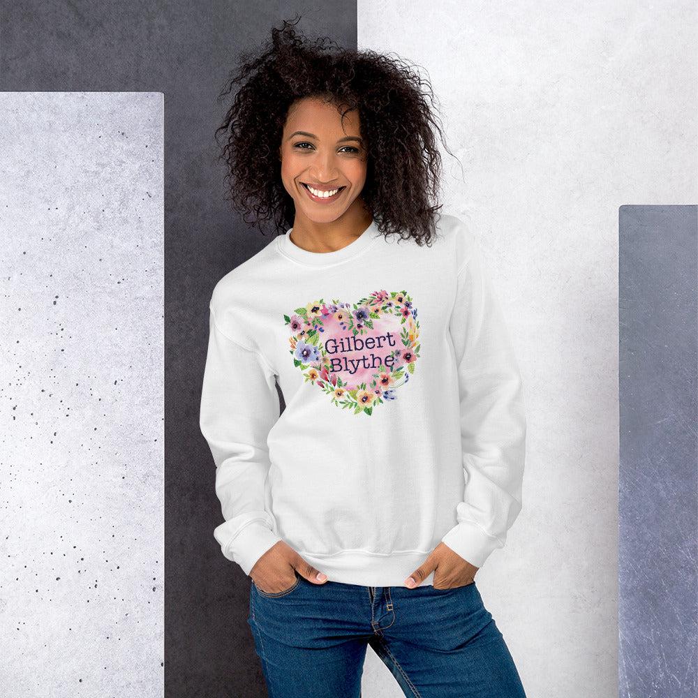 "Gilbert Blythe Forever Fan" Crew Neck Sweatshirt