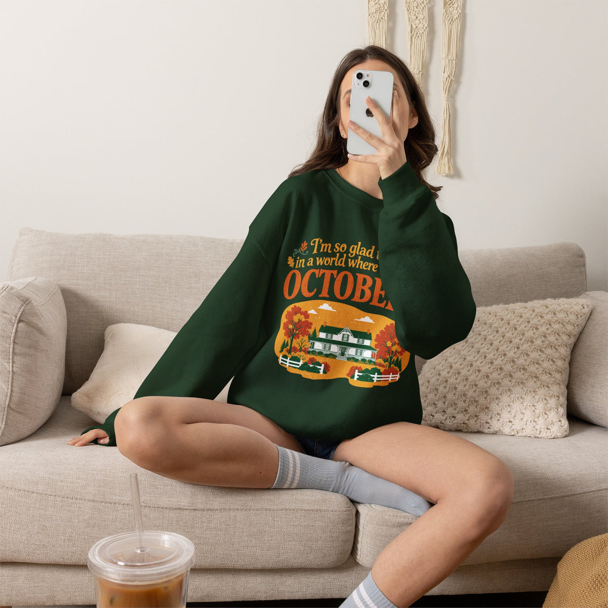 Vintage October Green Gables Sweatshirt