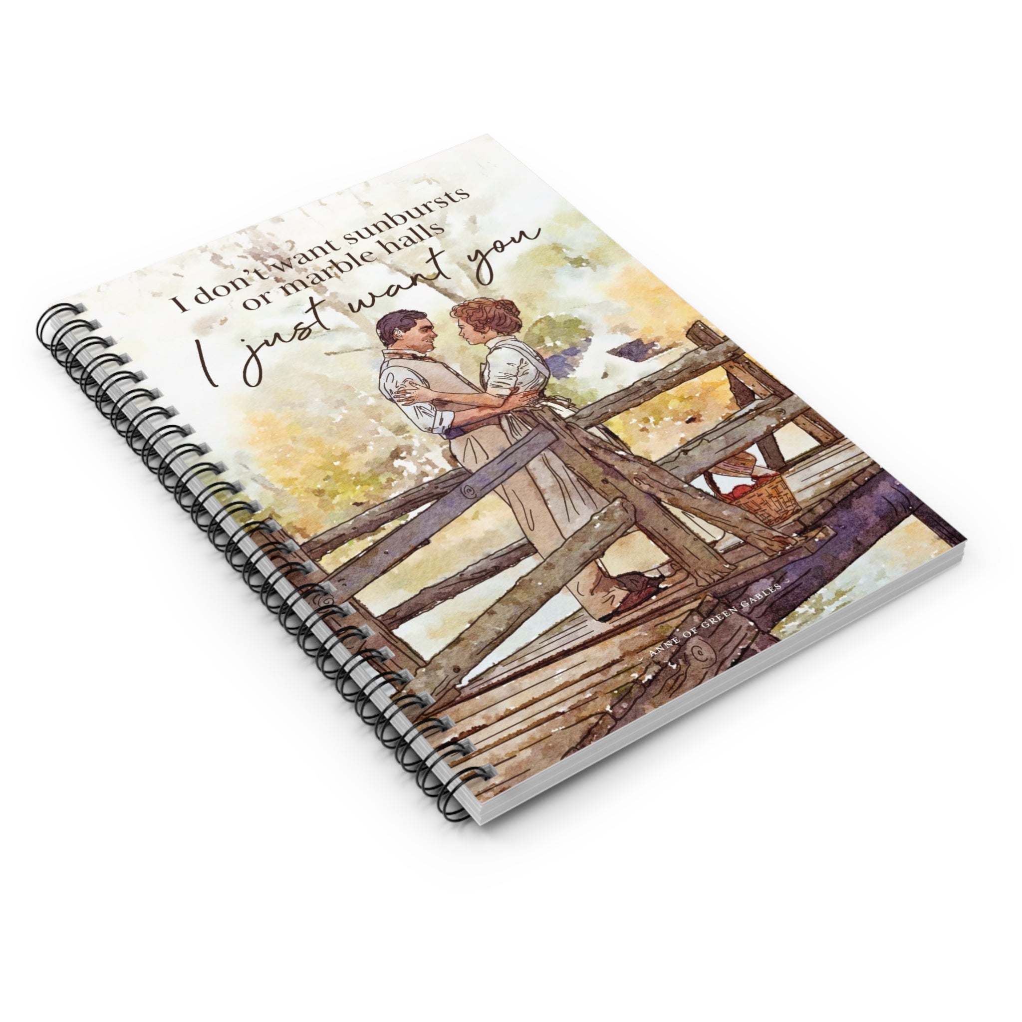 Marble Halls Spiral Notebook