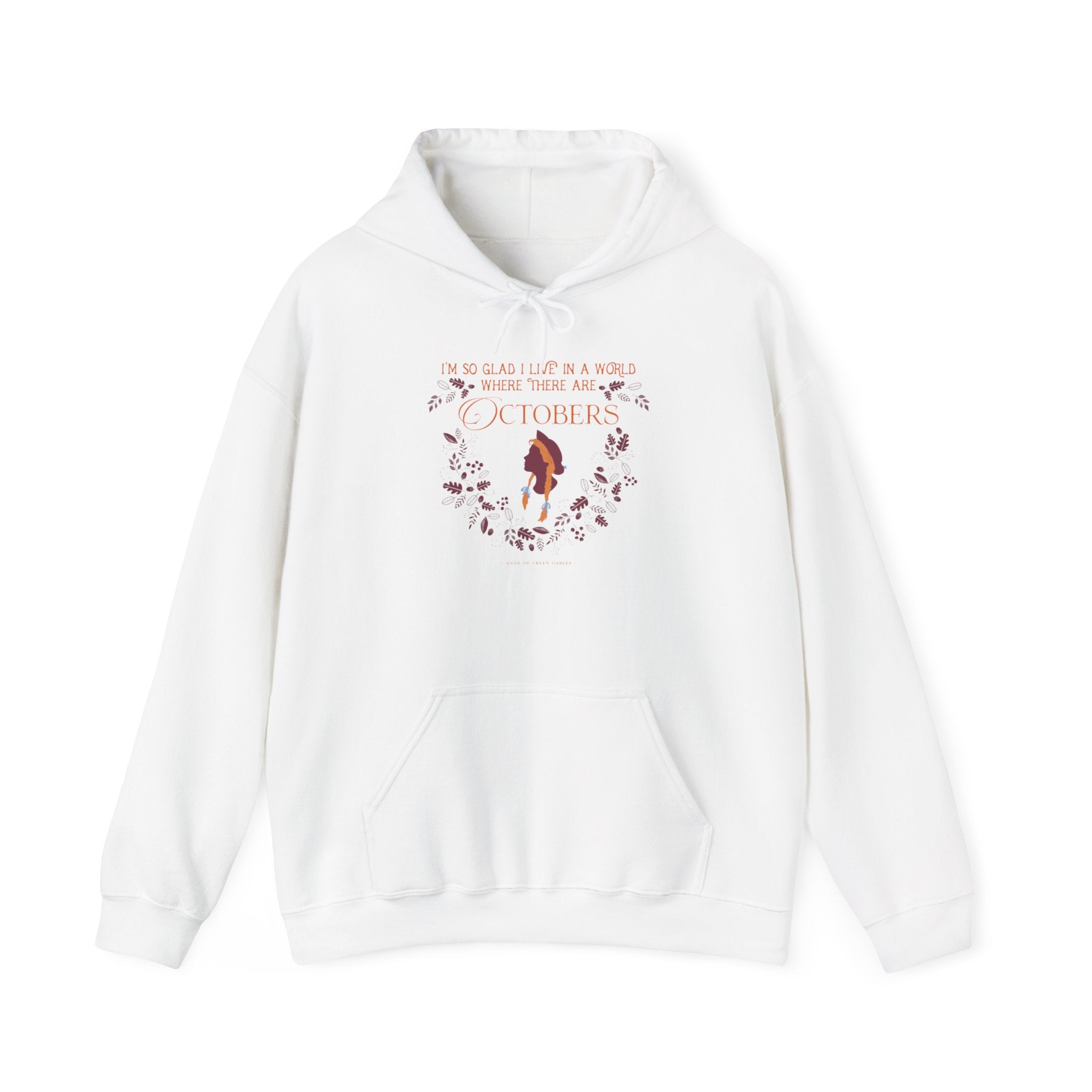 Anne Crest October Quote Hoodie