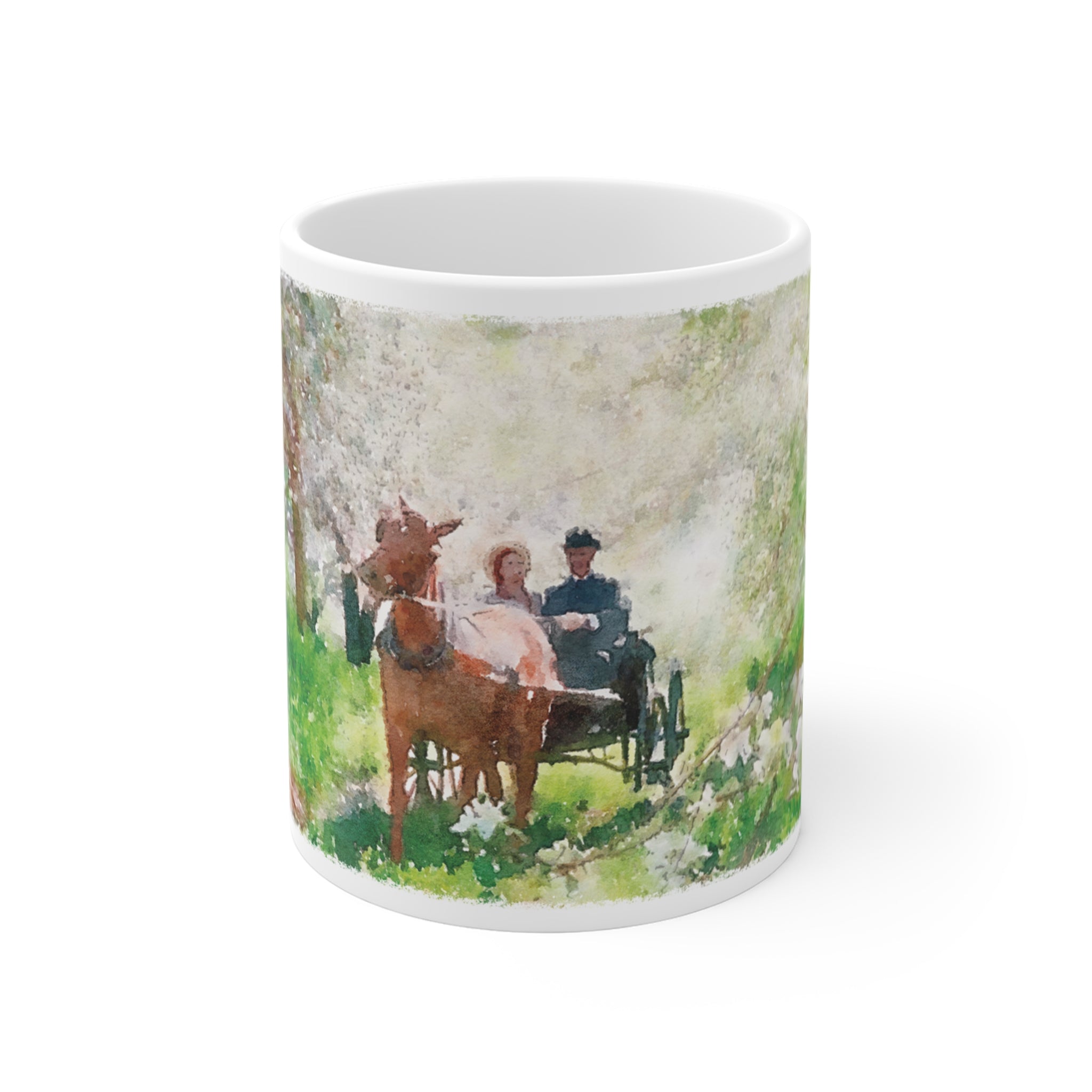 "White Way of Delight" Watercolor Mug