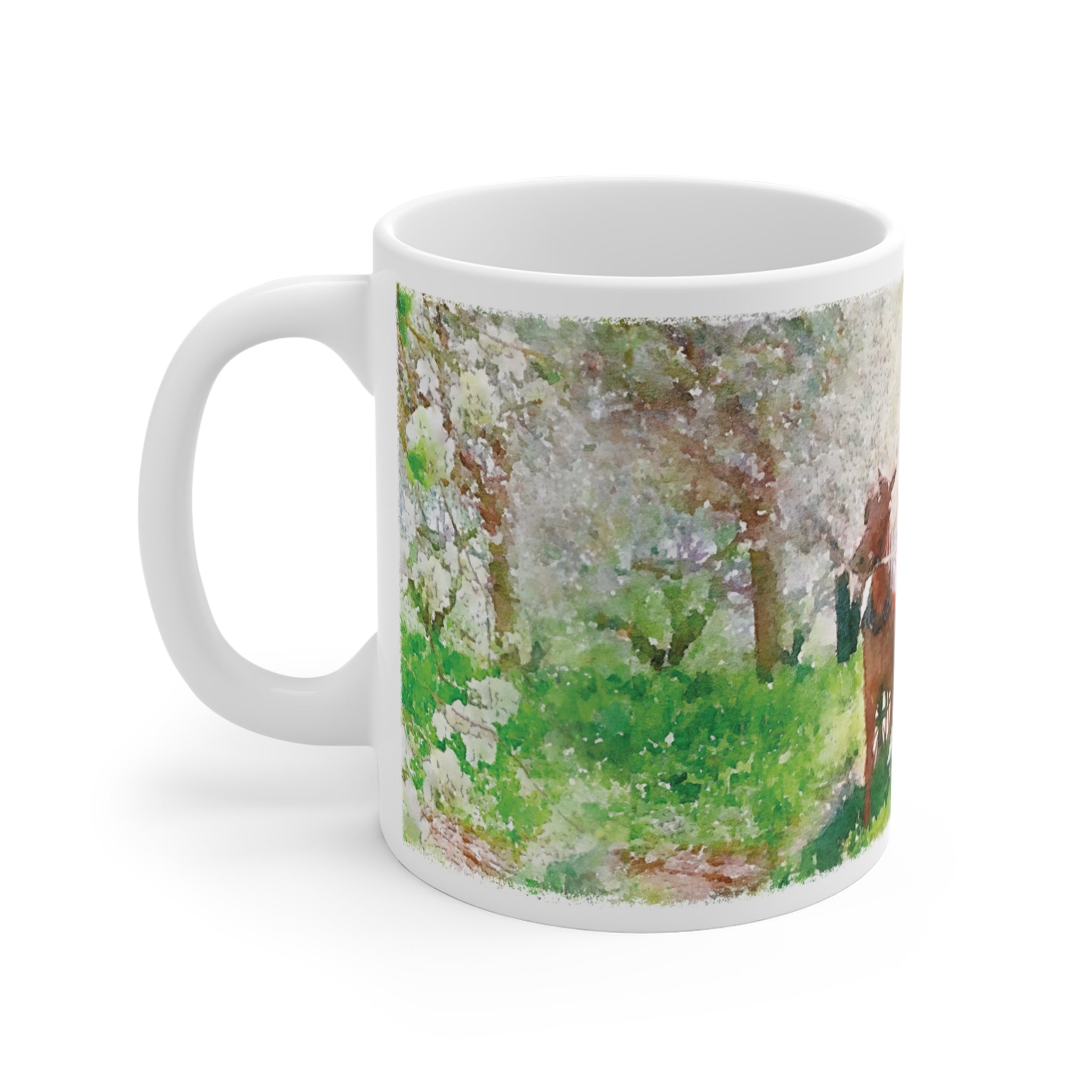 "White Way of Delight" Watercolor Mug