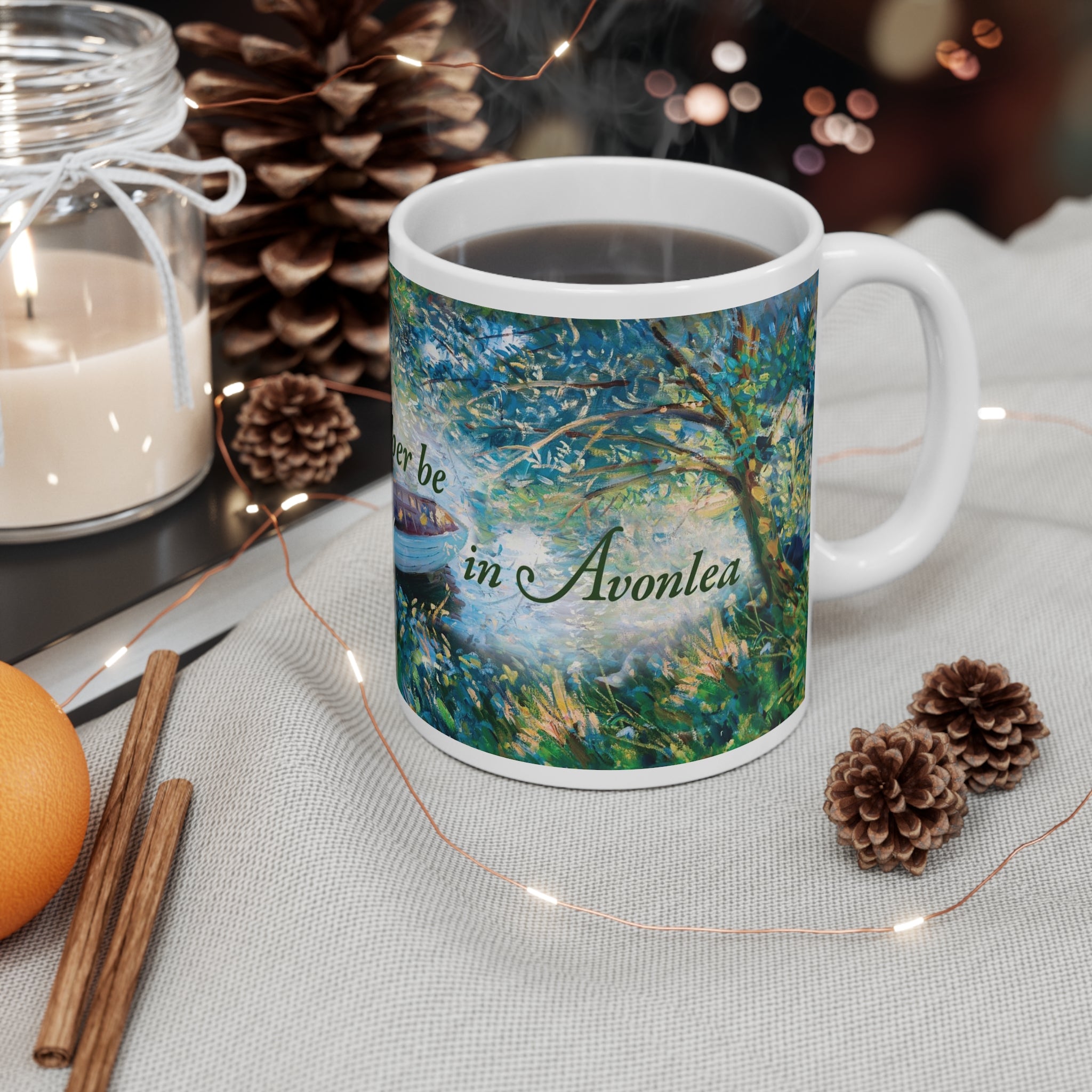 I'd Rather Be In Avonlea Lake Mug