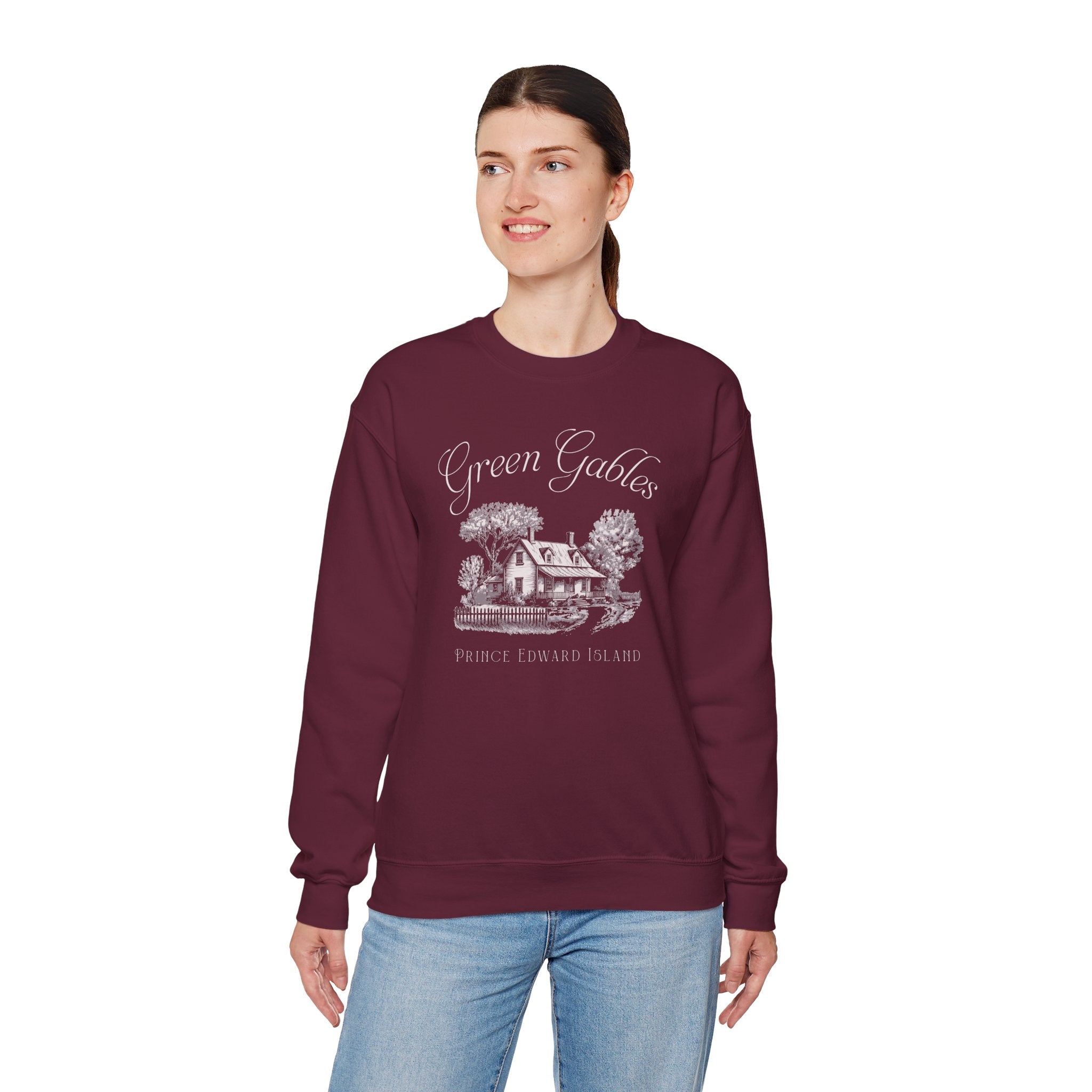 Vintage Green Gables Illustration Exclusive Sweatshirt
