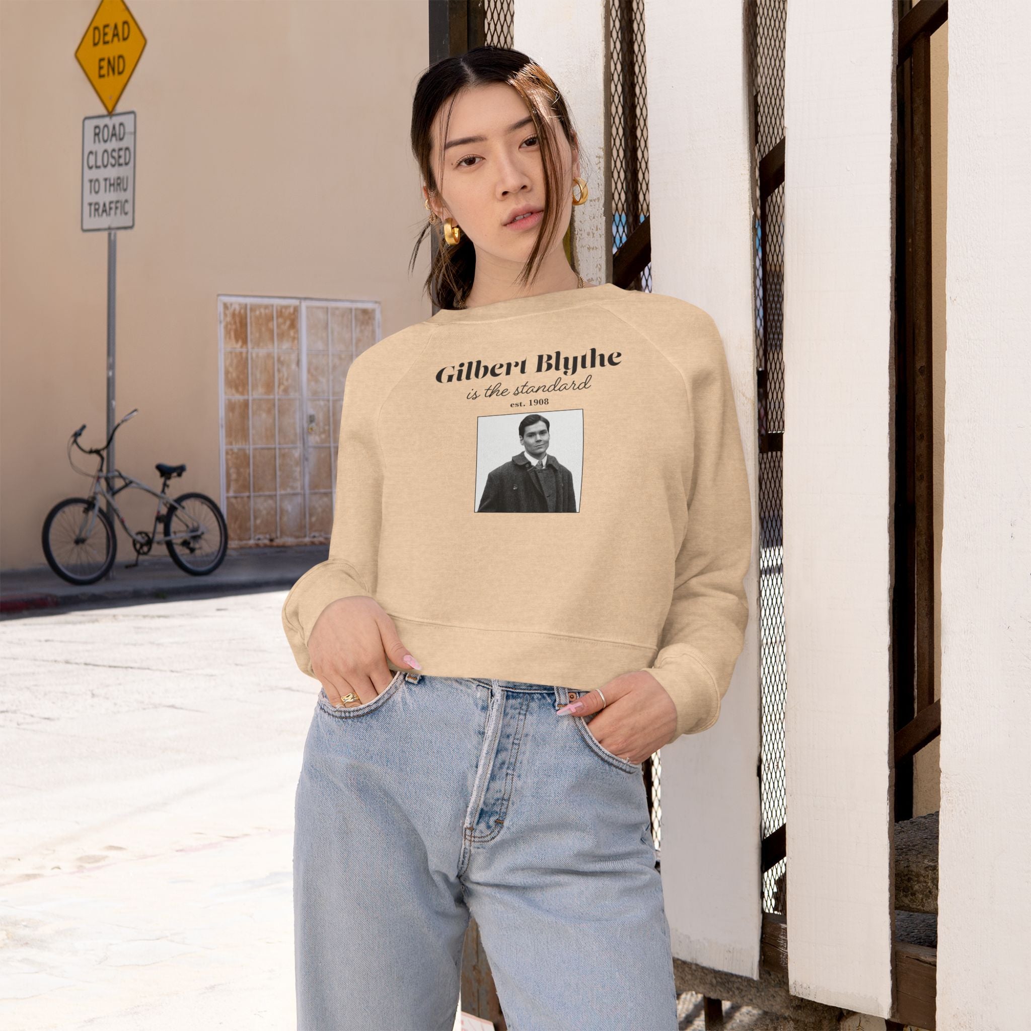 Gilbert Blythe is the Standard Cropped Sweatshirt