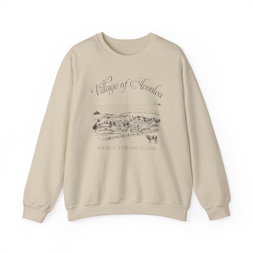 Vintage Village of Avonlea Illustration Sweatshirt