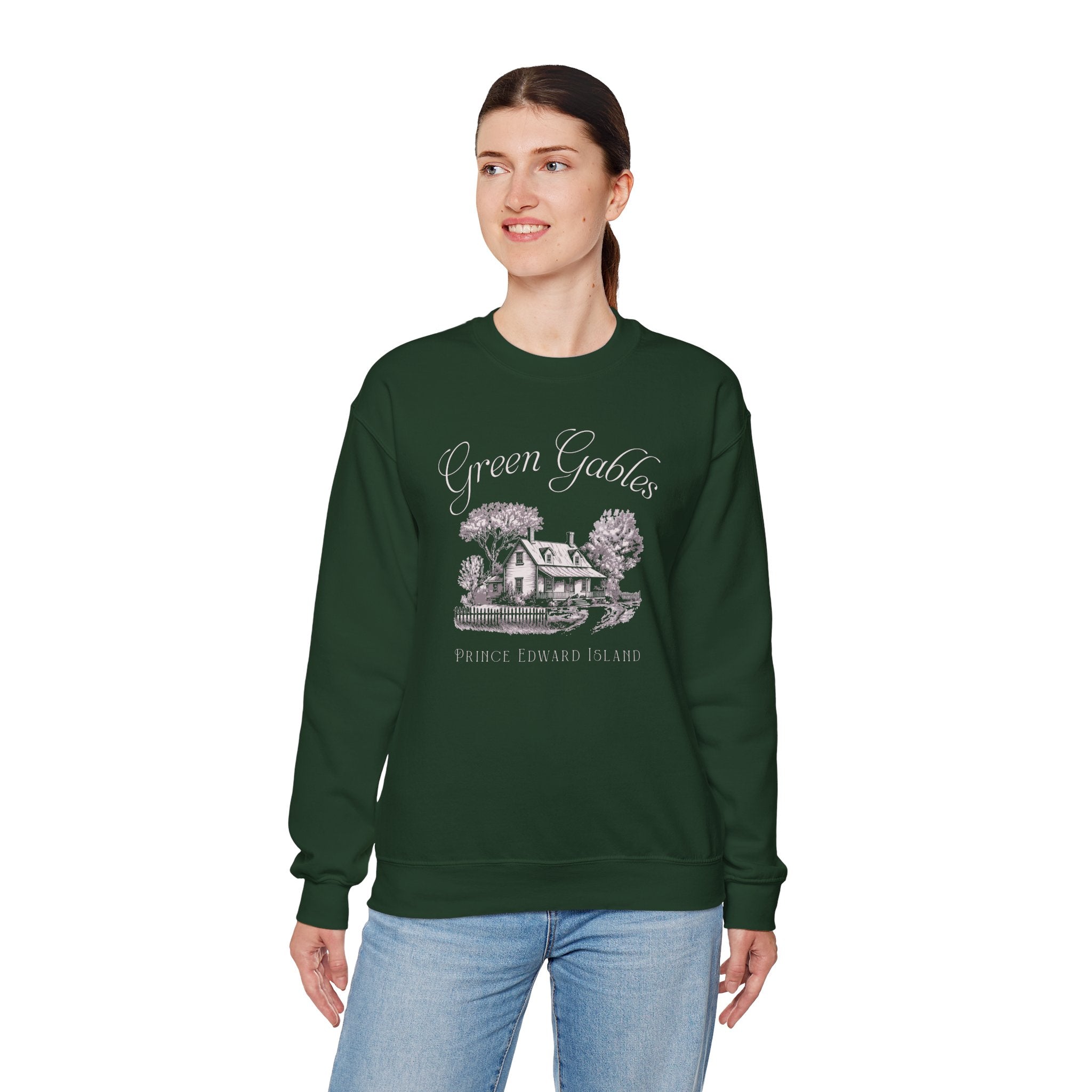 Vintage Green Gables Illustration Exclusive Sweatshirt