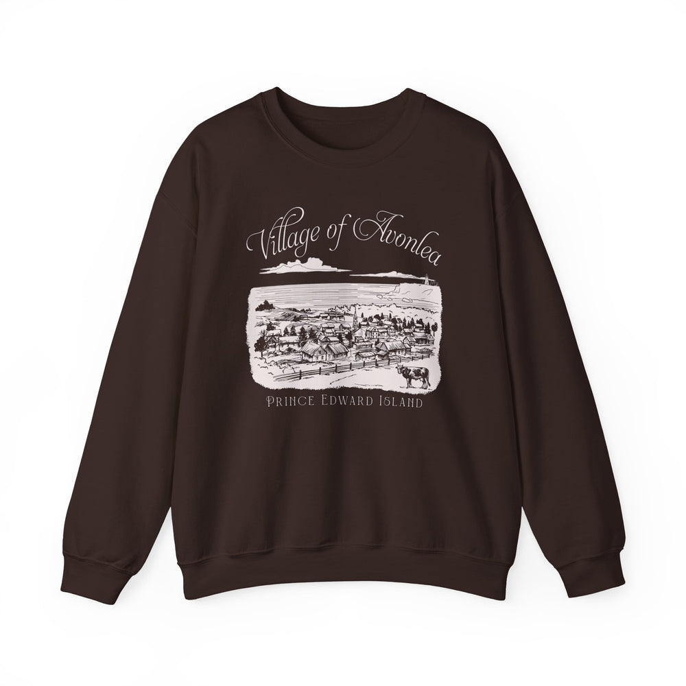 Vintage Village of Avonlea Illustration Sweatshirt