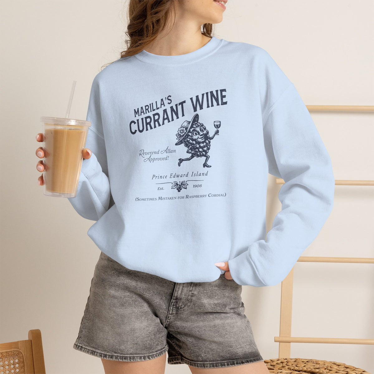 Marilla's Currant Wine Sweatshirt