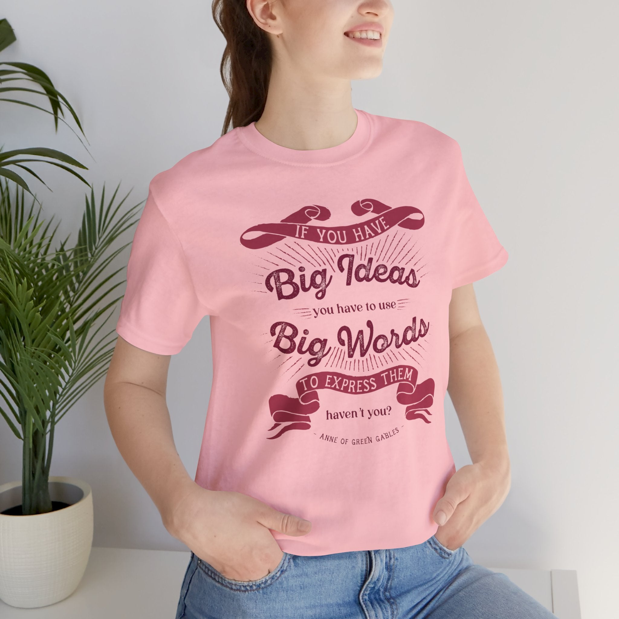 Big Ideas Big Words Graphic T-Shirt