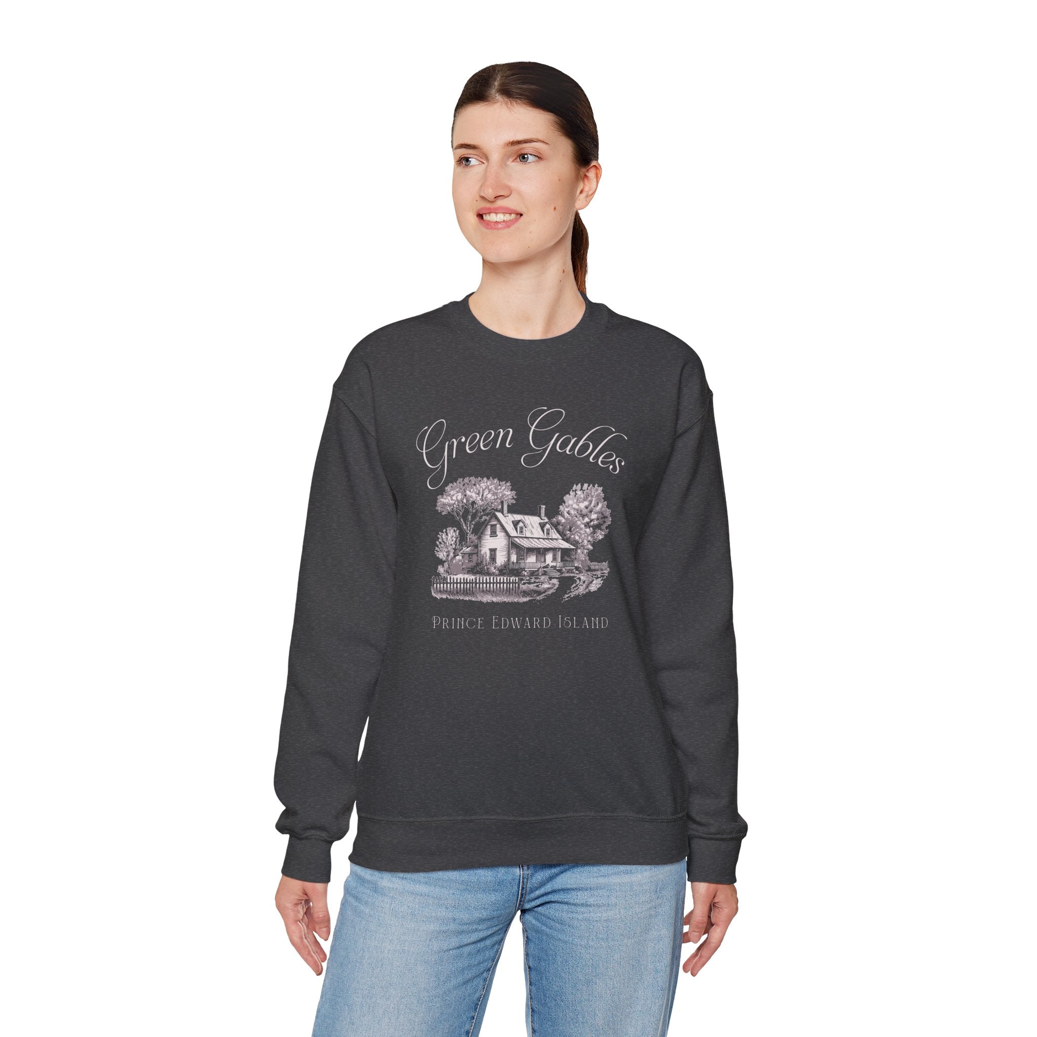 Vintage Green Gables Illustration Exclusive Sweatshirt