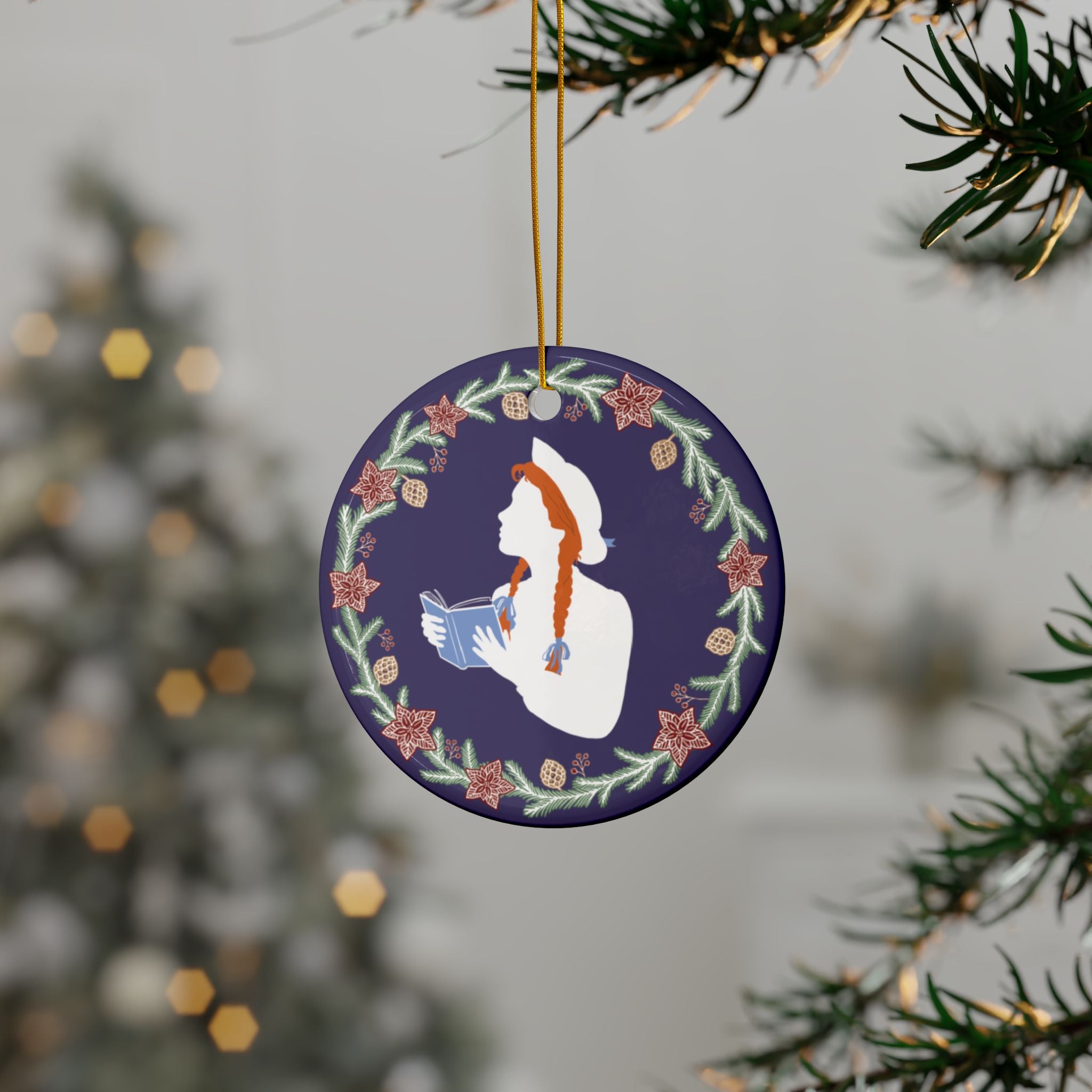 "Imagine Something Worthwhile" Ceramic Ornament