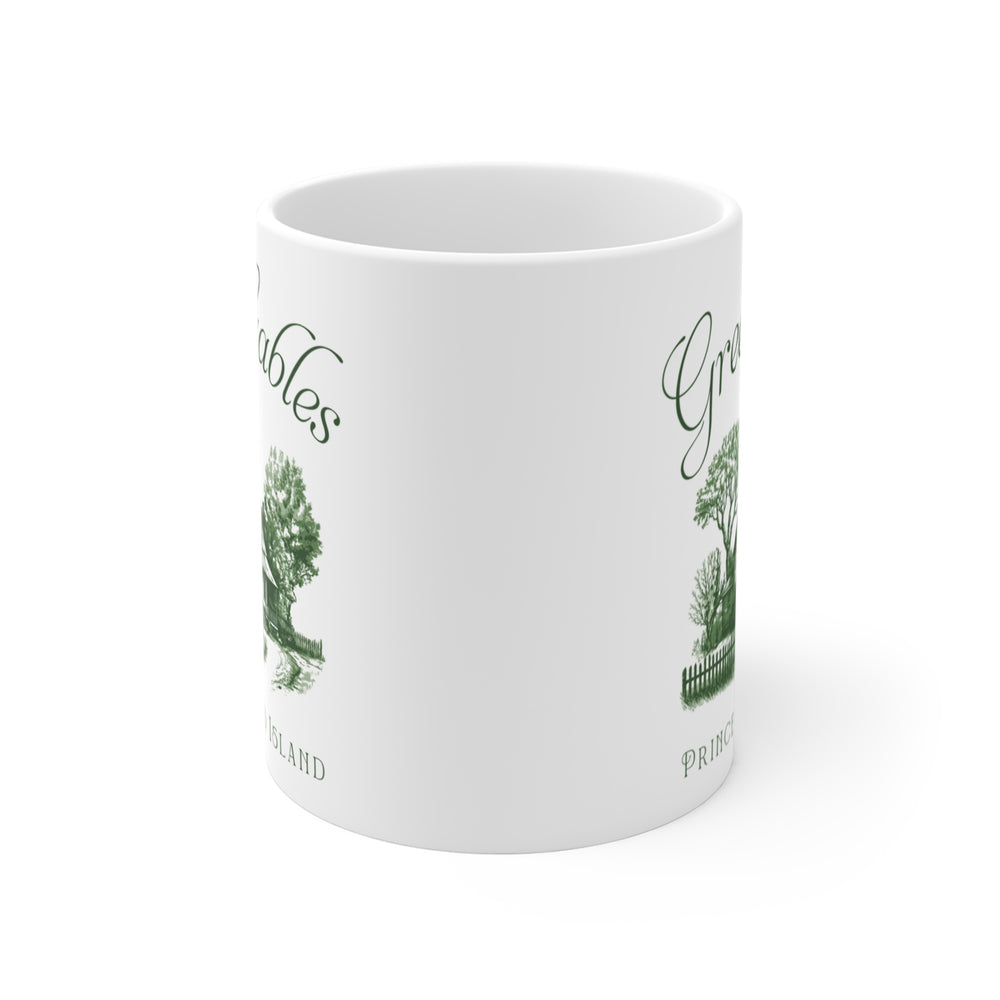 Vintage Green Gables Illustration Mug