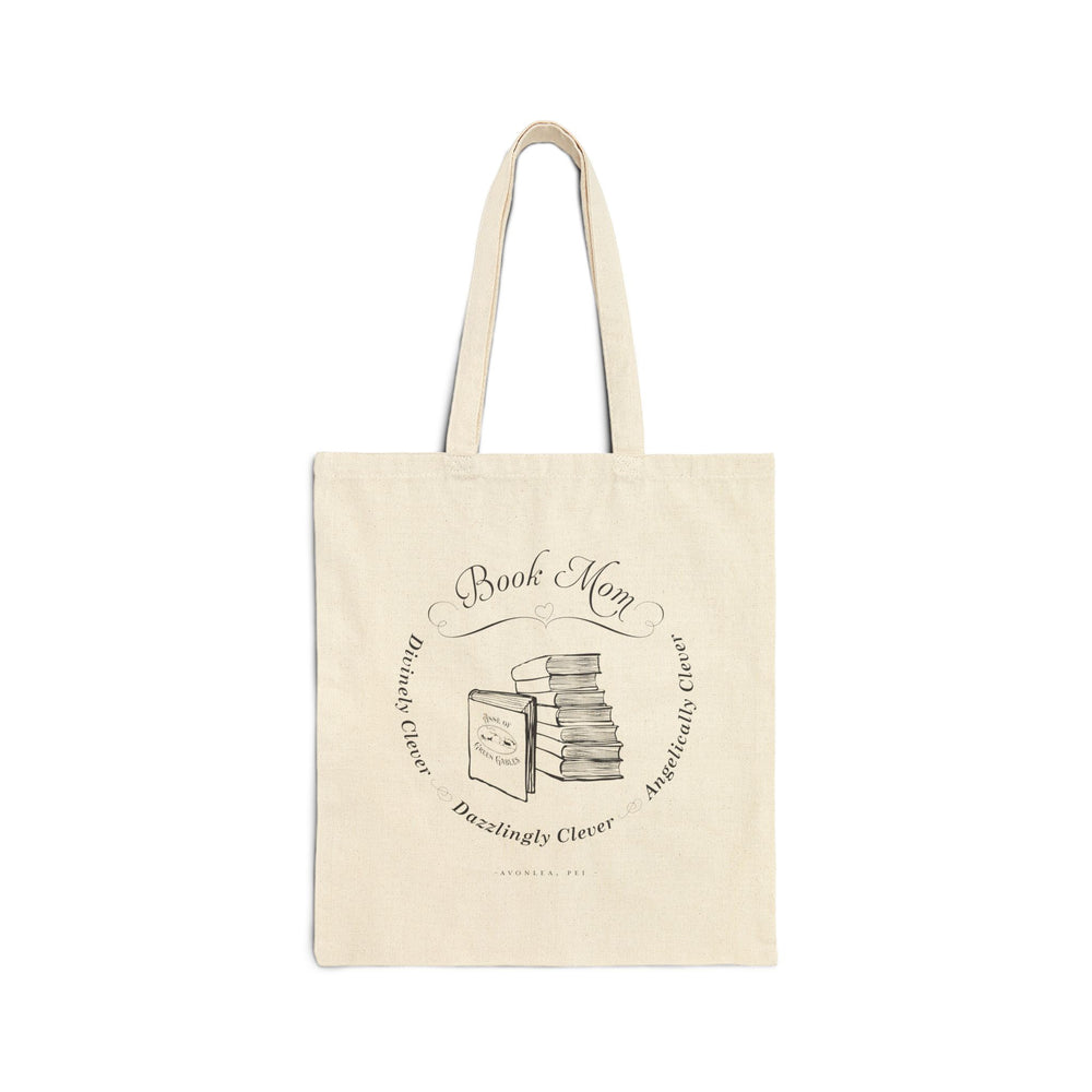 Clever Book Mom Tote Bag