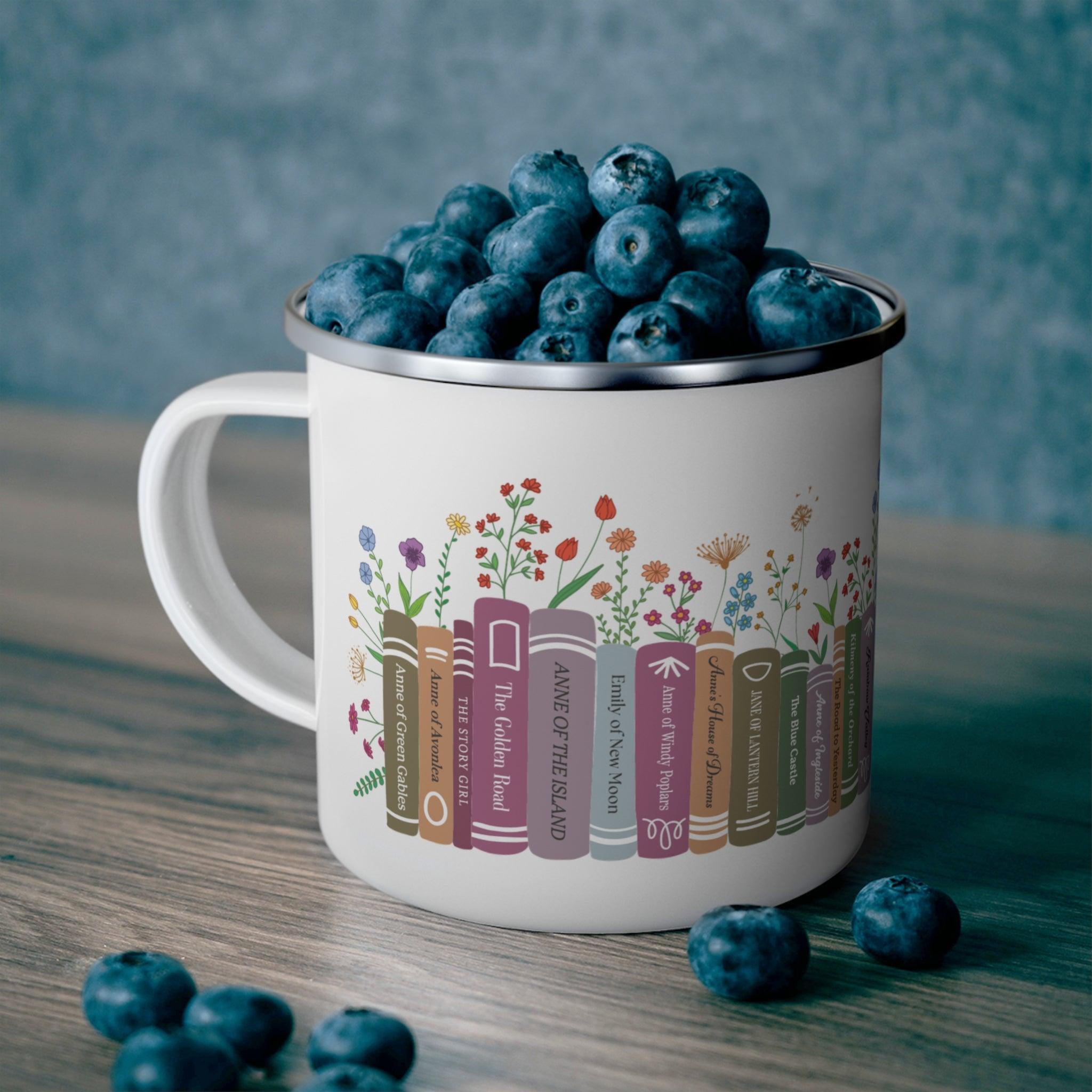 Book Drunkard Book Club Enamel Mug