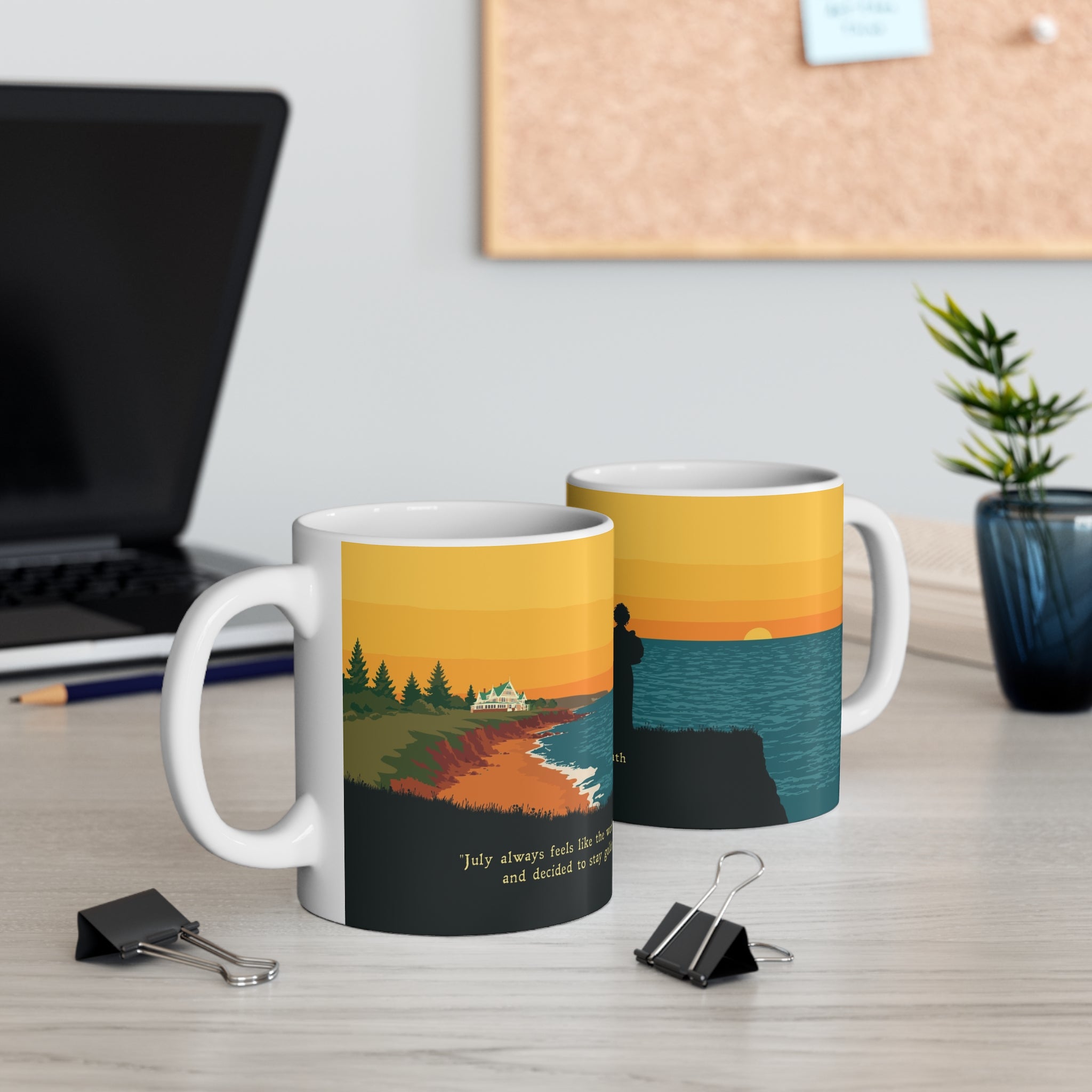 Anne & Diana Golden July Mug