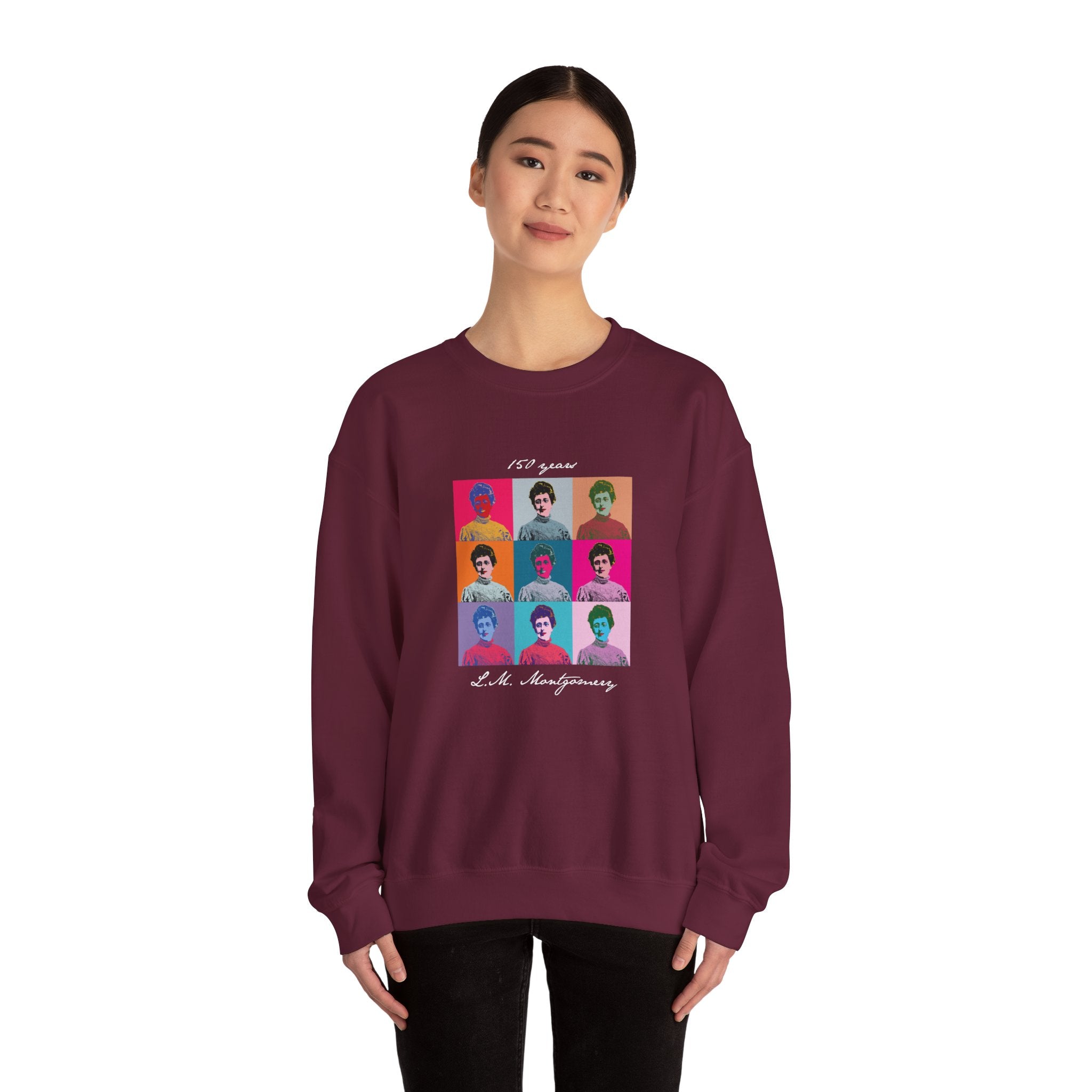 L.M. Montgomery 150 Years Pop Art Sweatshirt