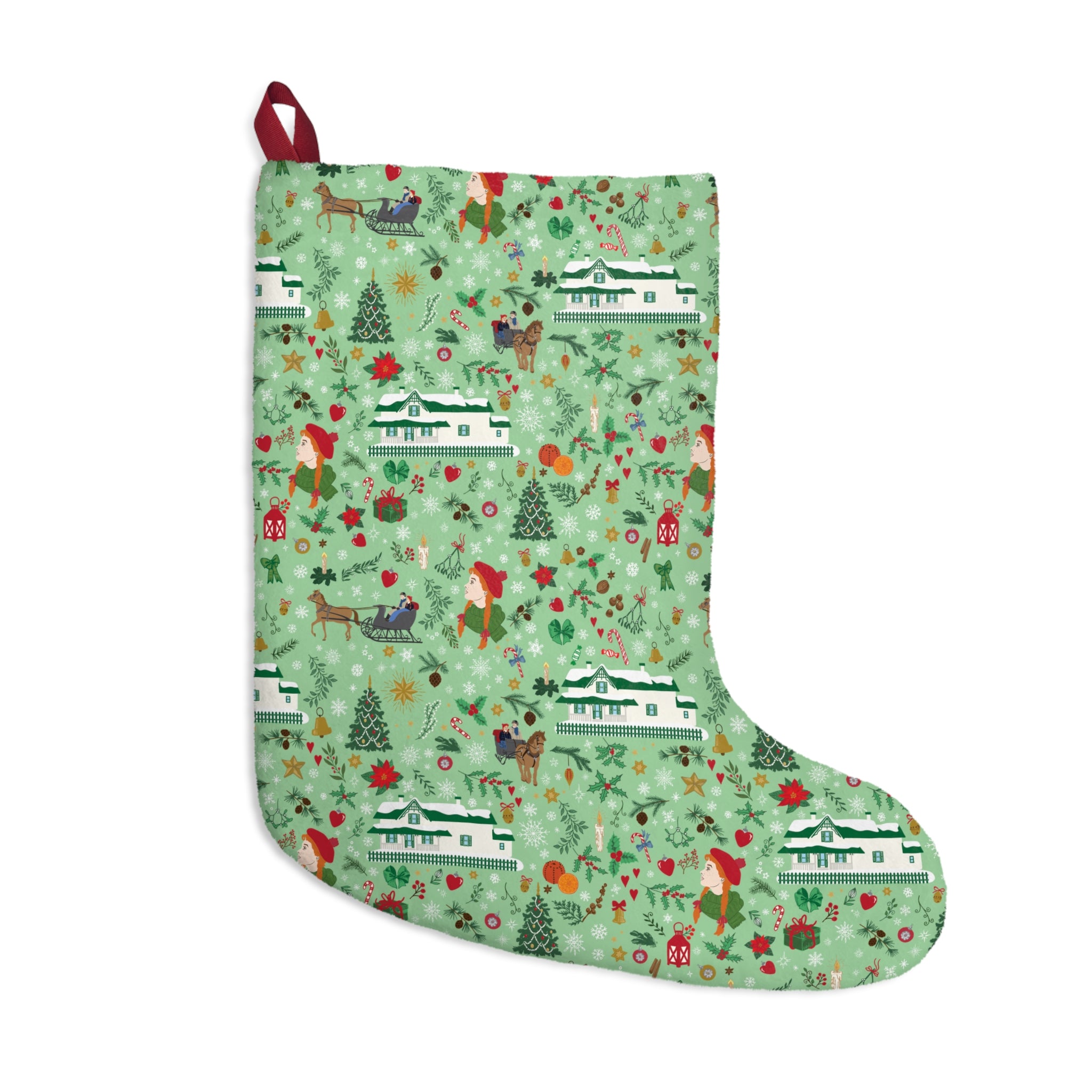 Anne of Green Gables Mint Stocking