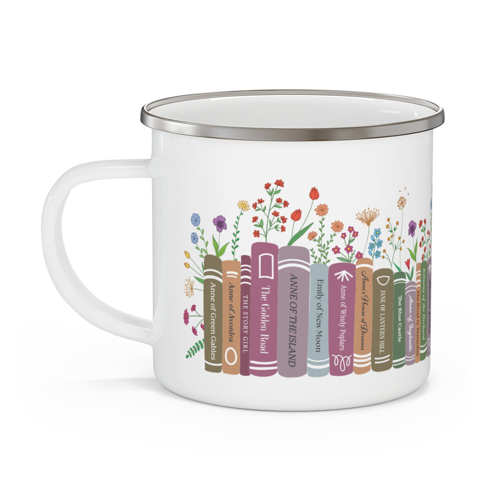 Book Drunkard Book Club Enamel Mug