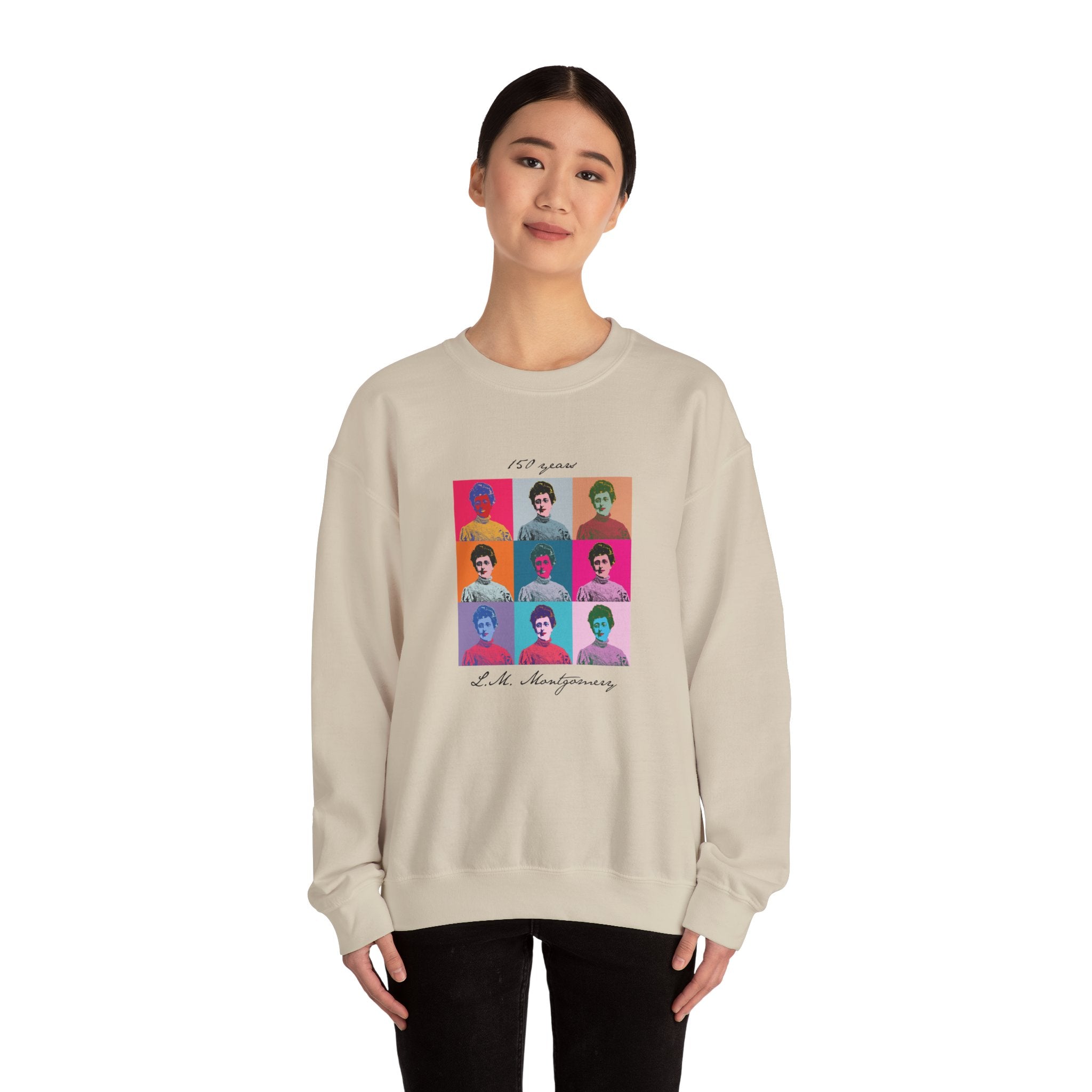 L.M. Montgomery 150 Years Pop Art Sweatshirt