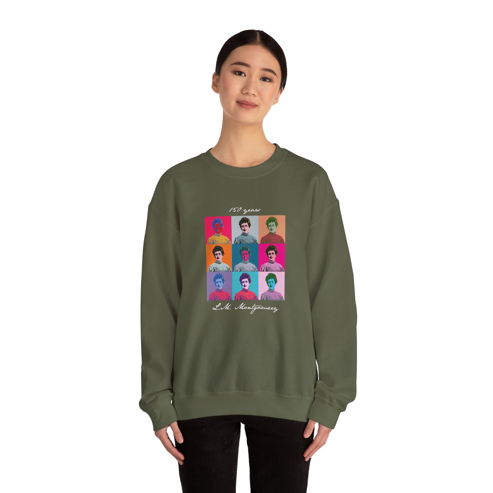 L.M. Montgomery 150 Years Pop Art Sweatshirt