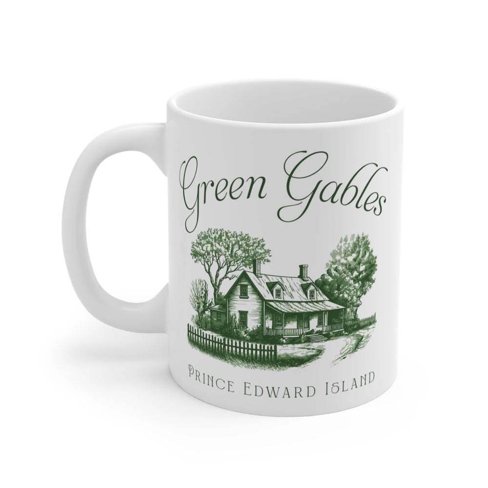 Vintage Green Gables Illustration Mug