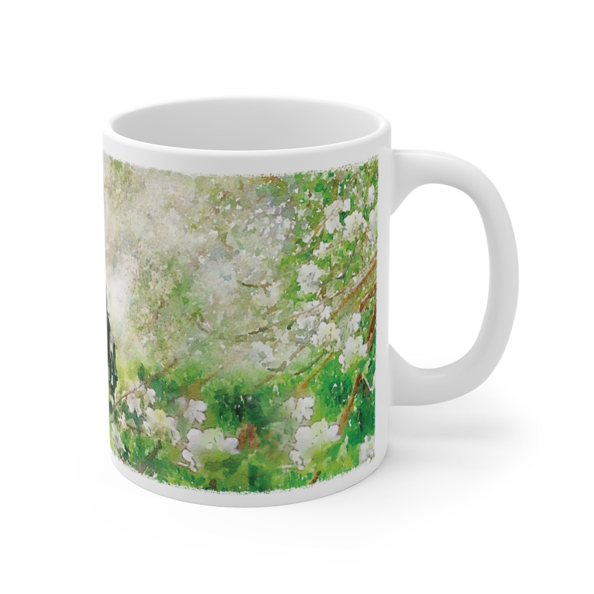 "White Way of Delight" Watercolor Mug