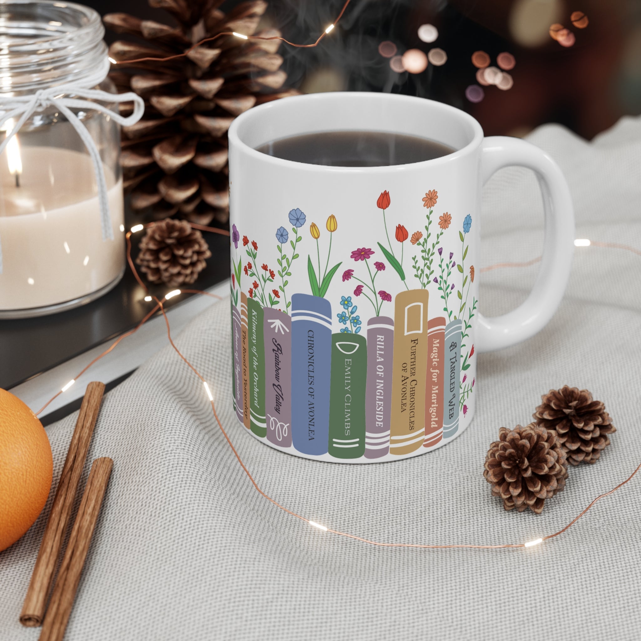 L.M. Montgomery Growing Library Mug