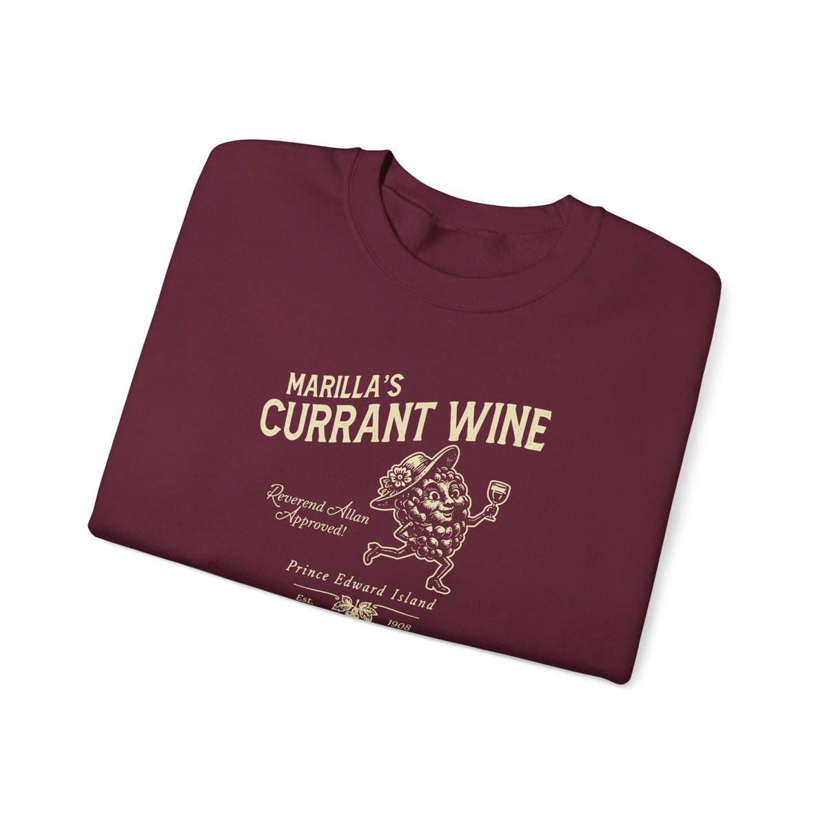 Marilla's Currant Wine Sweatshirt