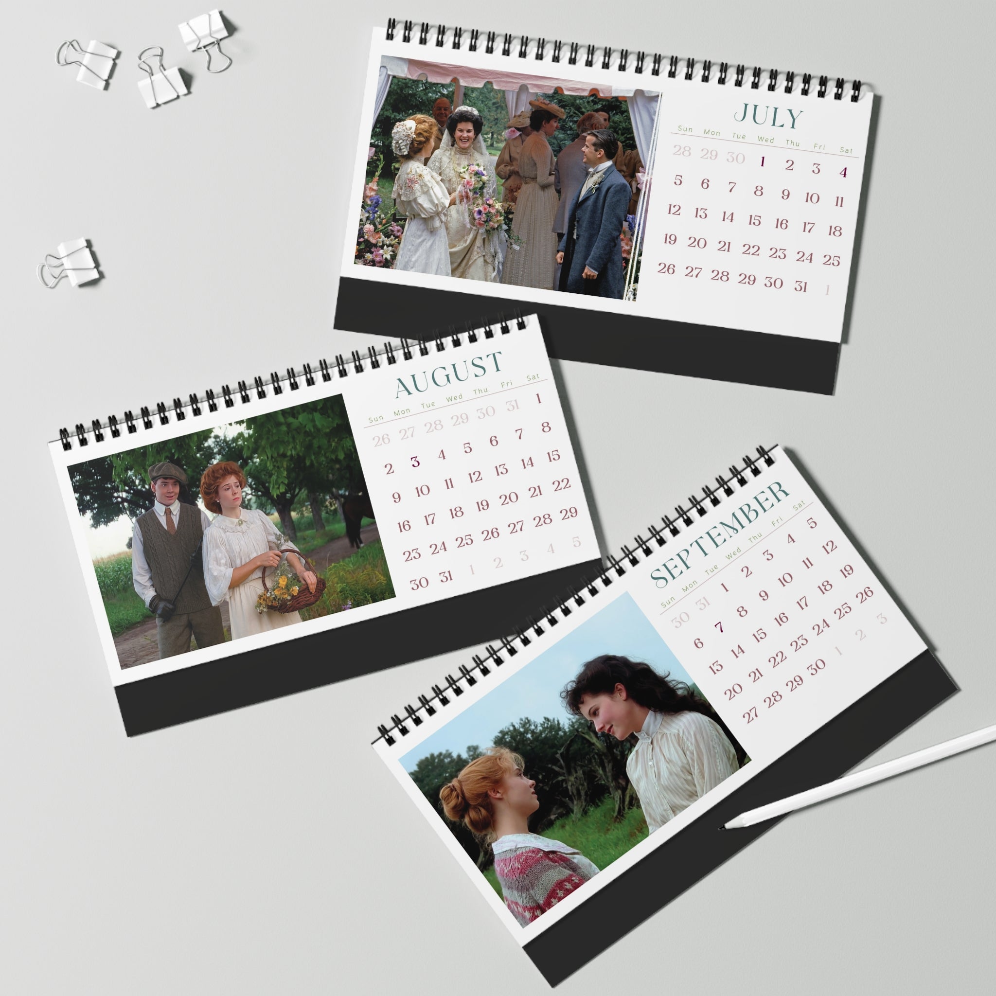 Anne of Green Gables 2026 Desktop Calendar
