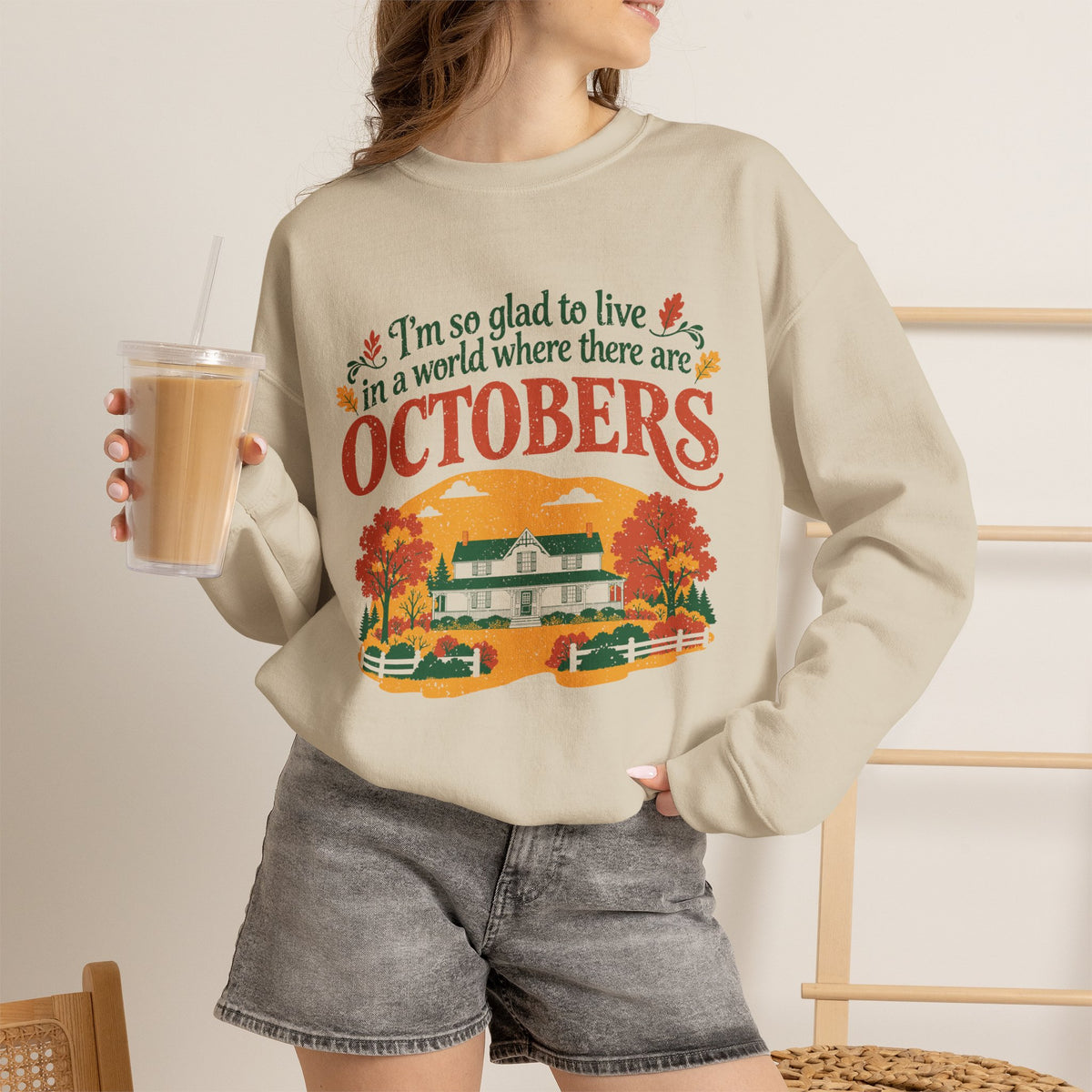 Vintage October Green Gables Sweatshirt