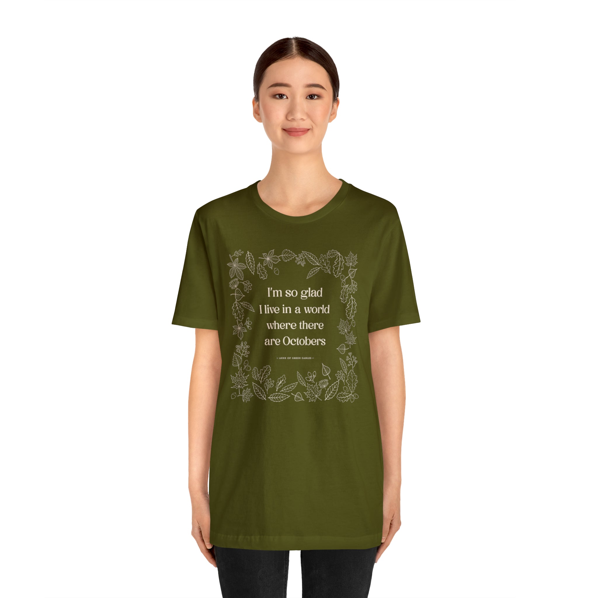 October Quote T-shirt