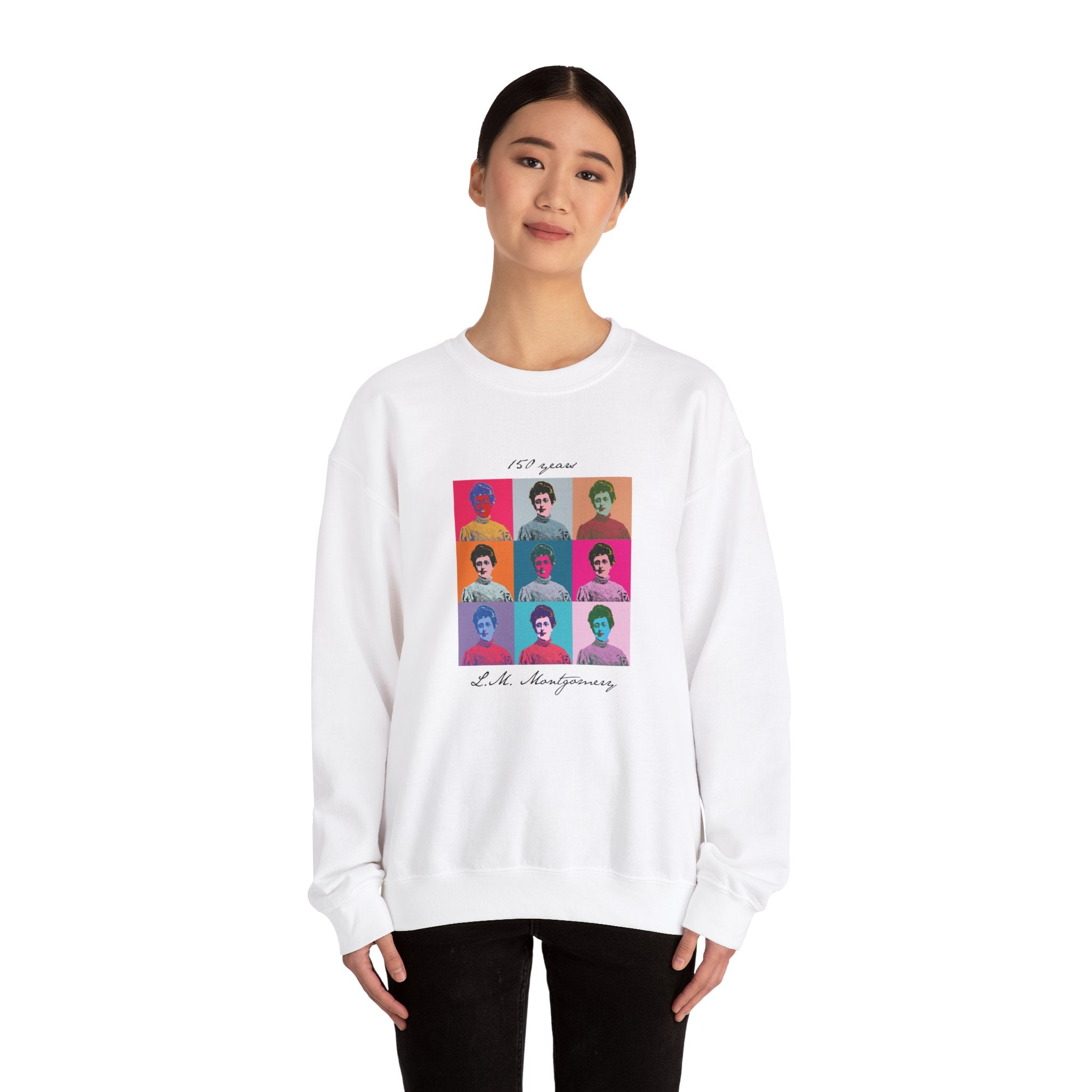 L.M. Montgomery 150 Years Pop Art Sweatshirt