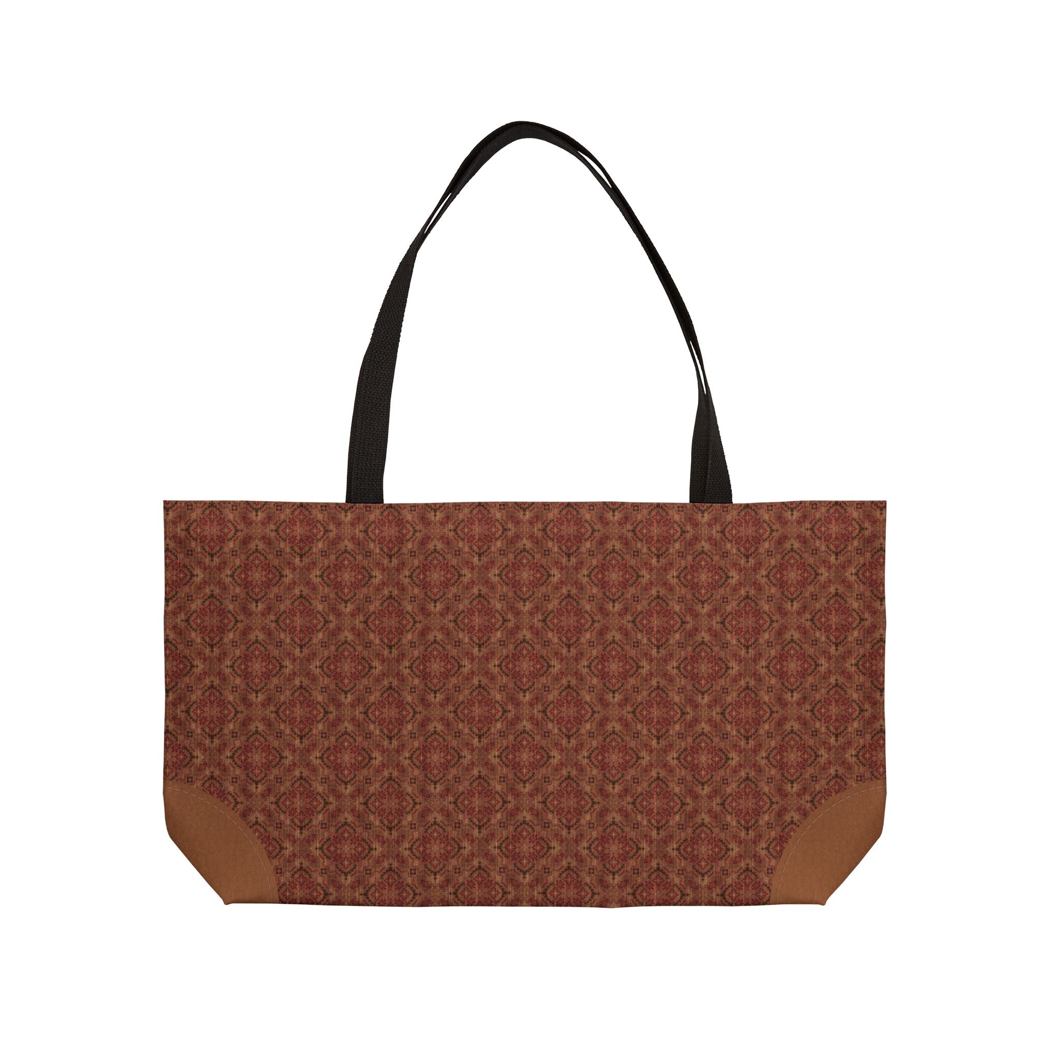 Vintage Carpet Bag Print Tote Bag