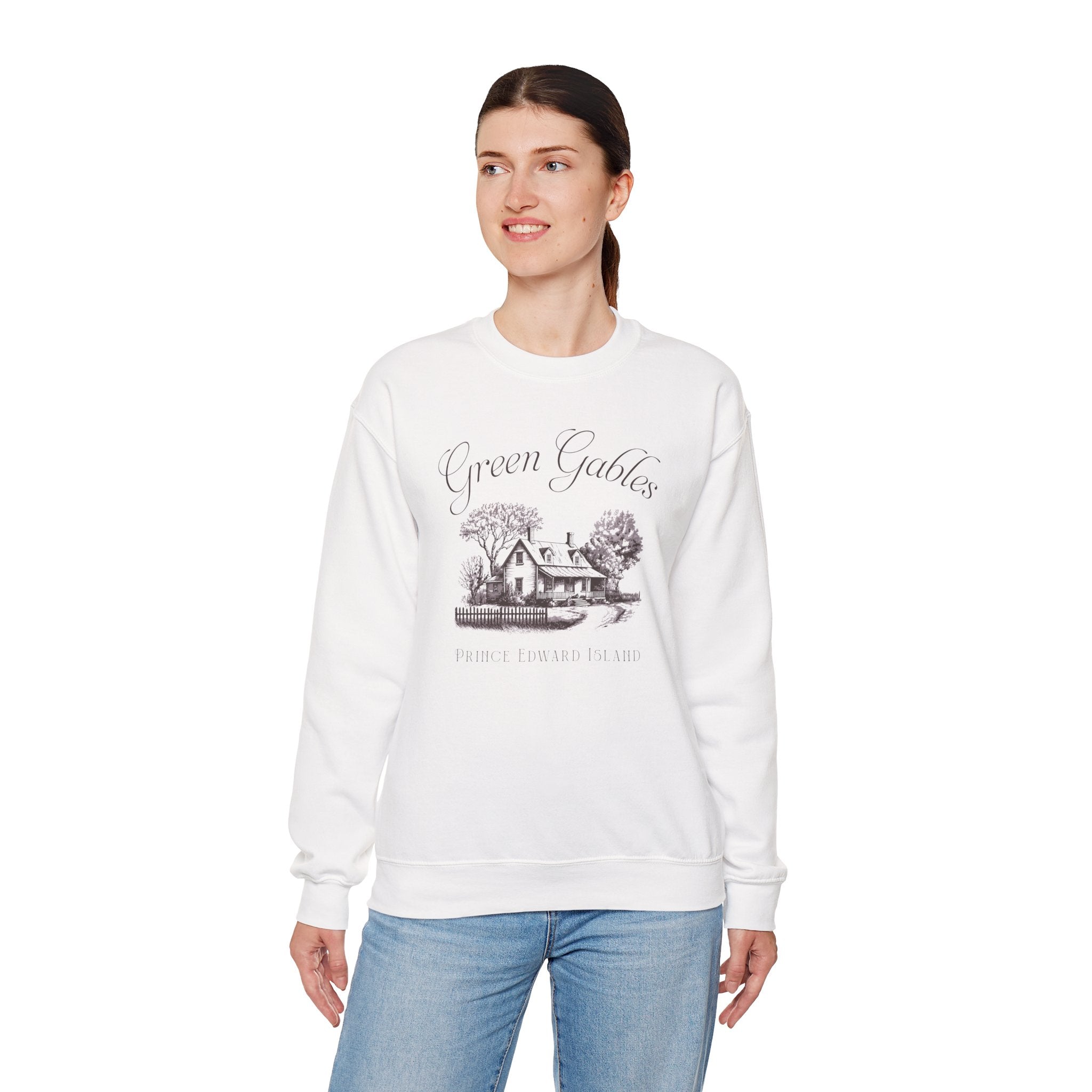 Vintage Green Gables Illustration Exclusive Sweatshirt