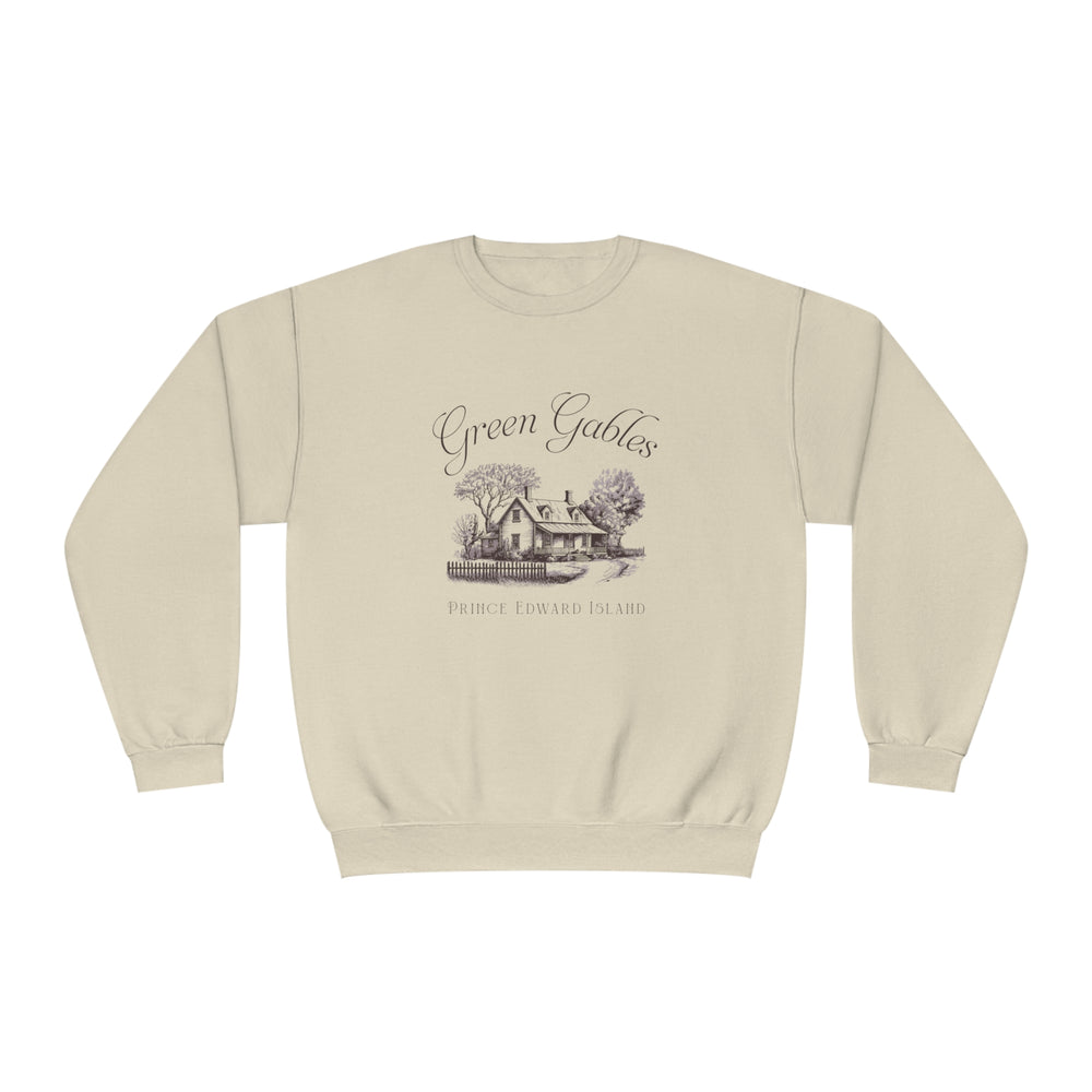 Vintage Green Gables Illustration Sweatshirt