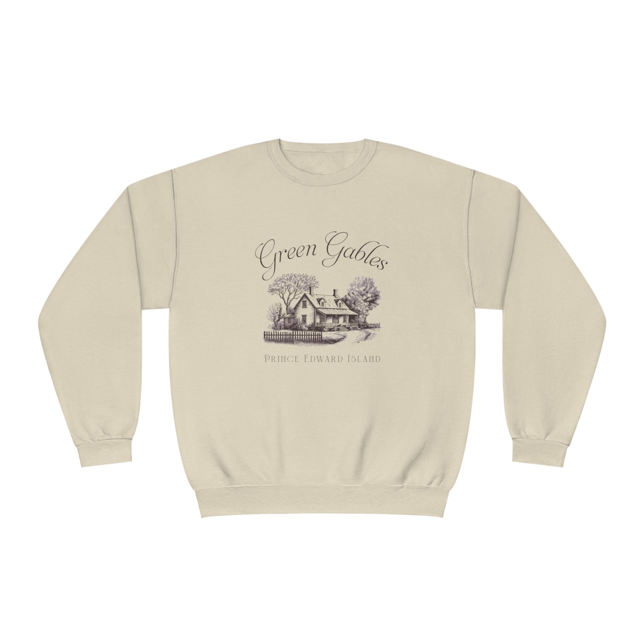 Vintage Green Gables Illustration Sweatshirt