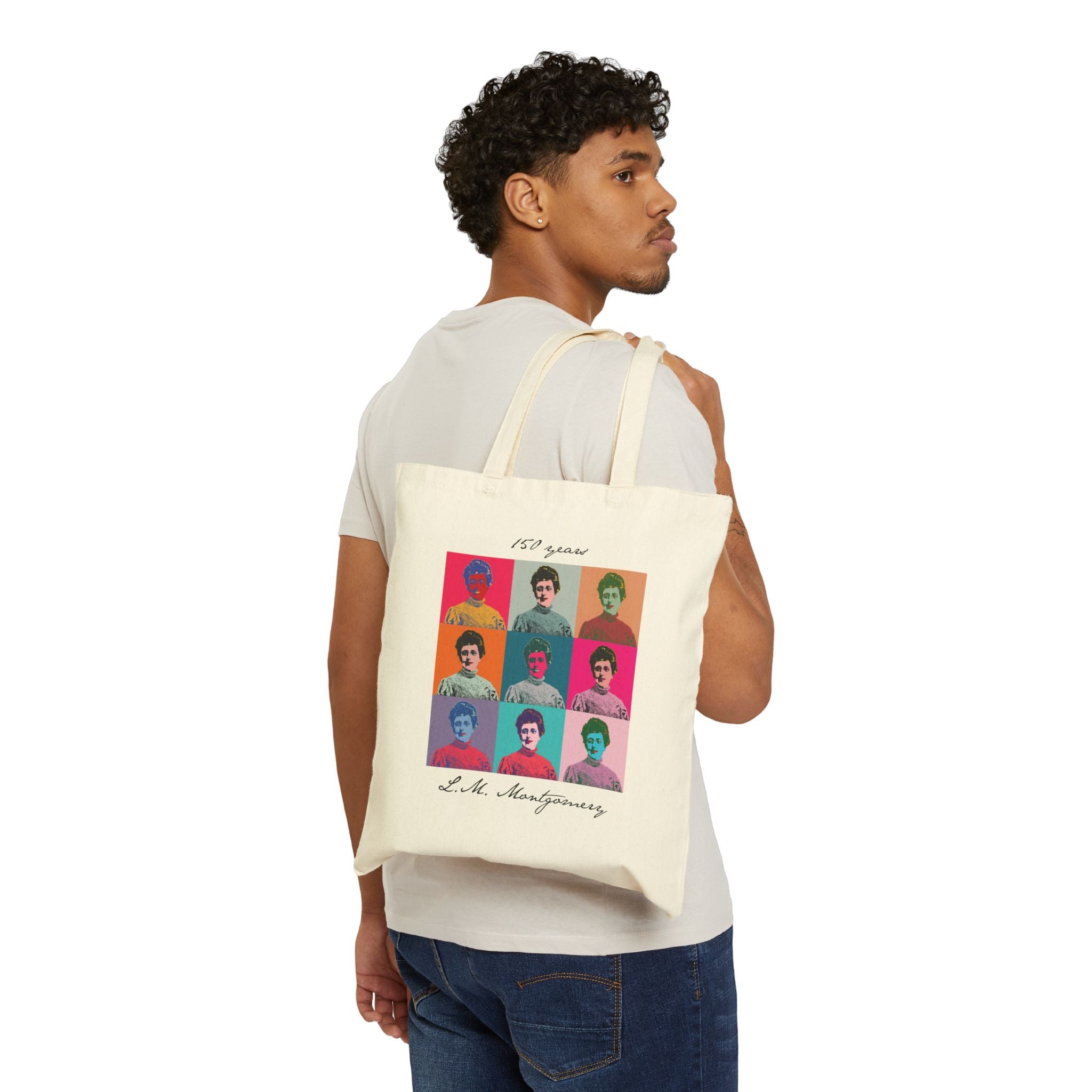 L.M. Montgomery Pop Art Tote Bag