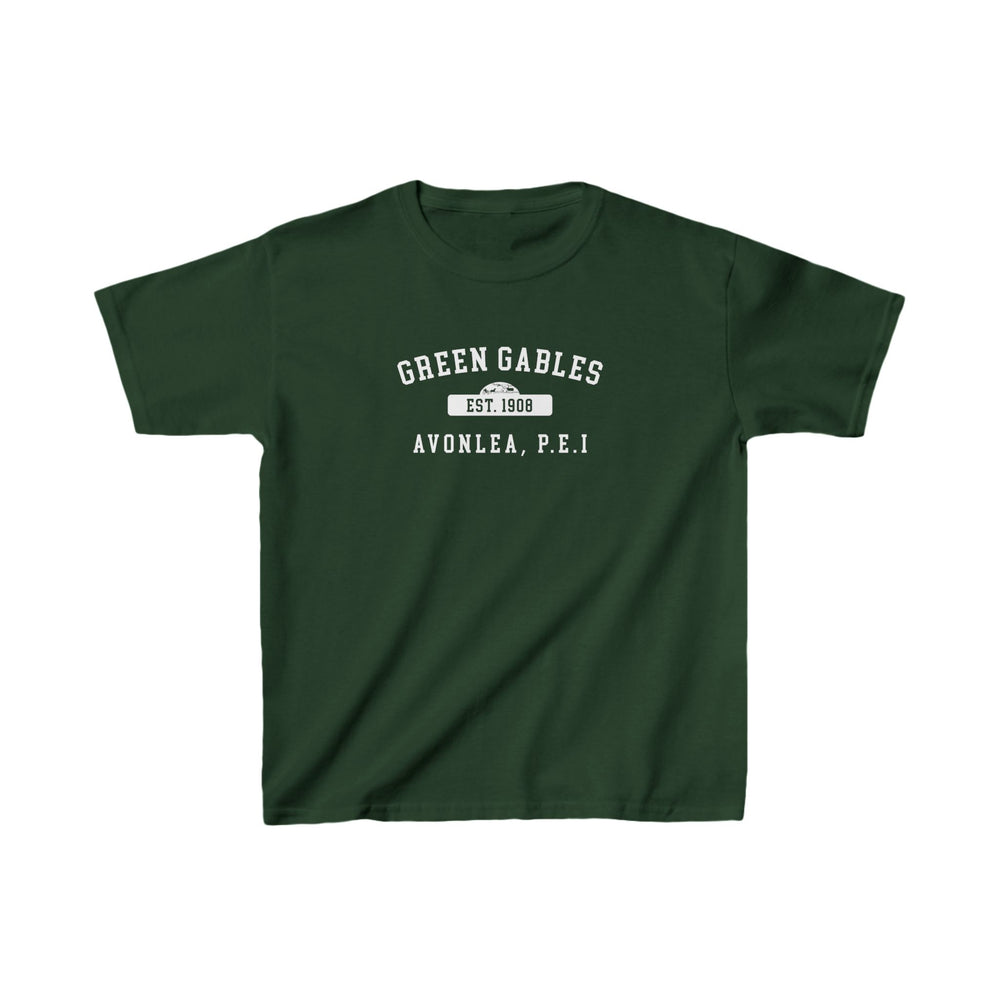 Green Gables College Kids Heavy Cotton T-shirt