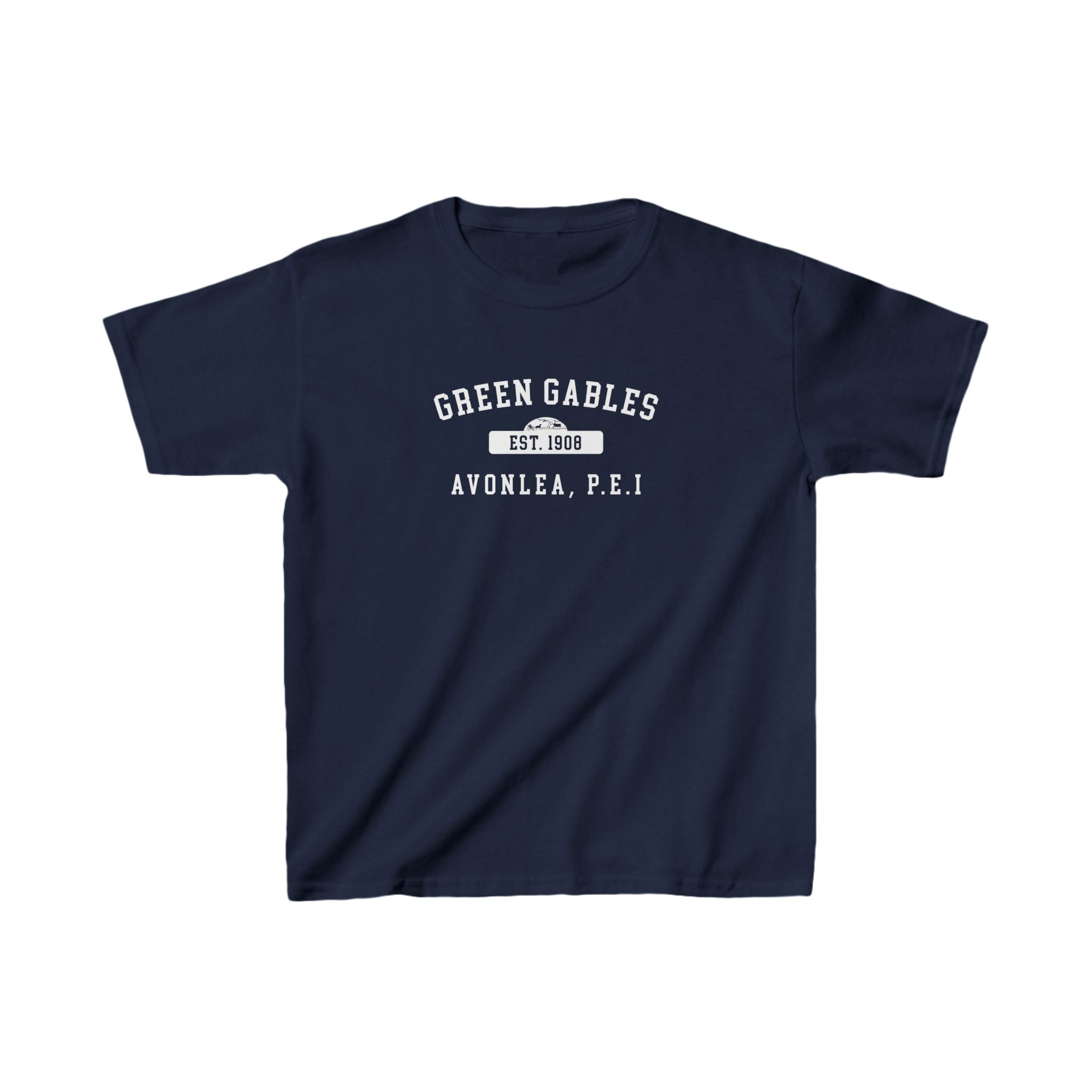 Green Gables College Kids Heavy Cotton T-shirt