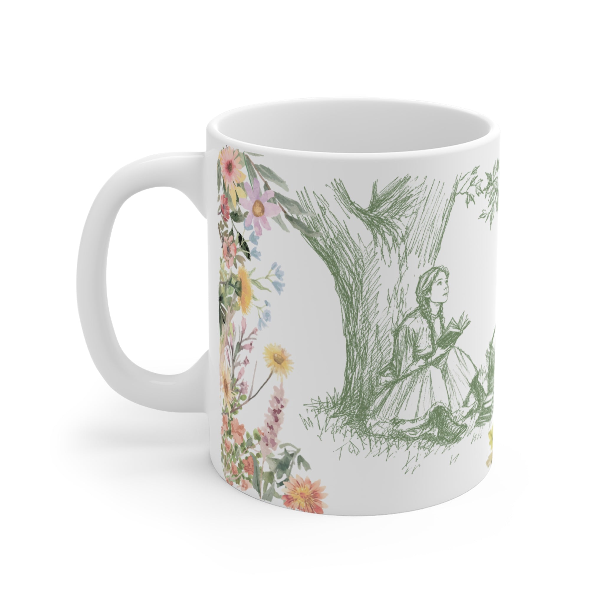 Anne of Green Gables Summer Quote Floral Mug