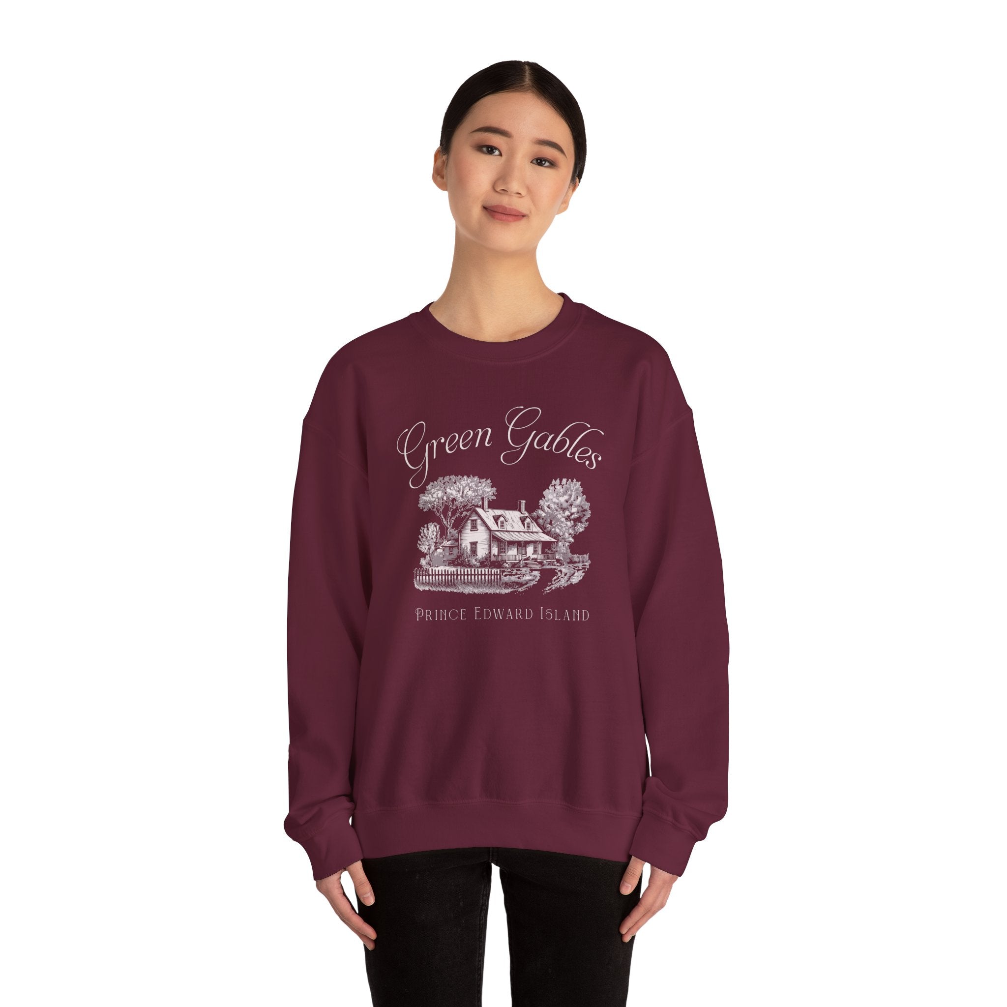 Vintage Green Gables Illustration Exclusive Sweatshirt