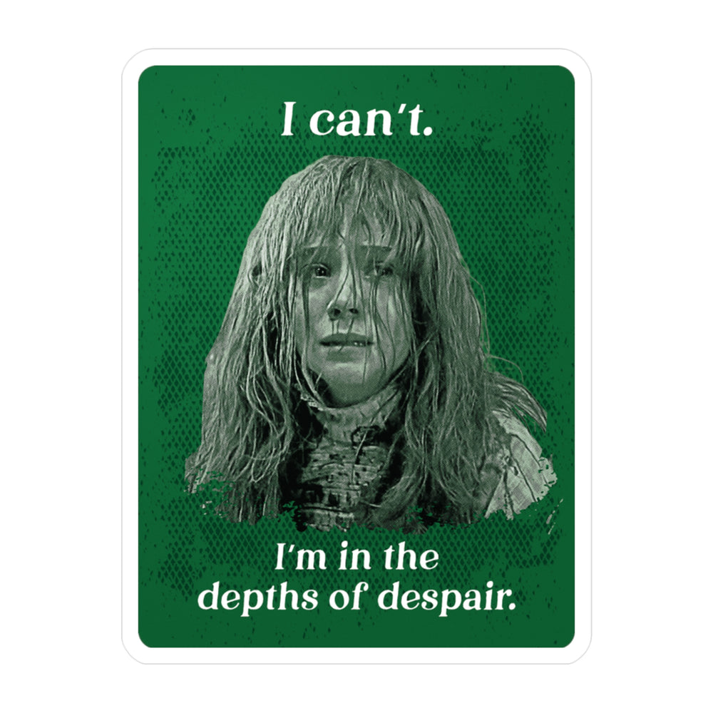 Depths of Despair- Anne of Green Gables Vinyl Sticker