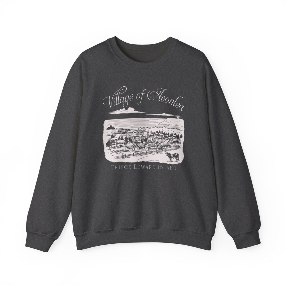 Vintage Village of Avonlea Illustration Sweatshirt