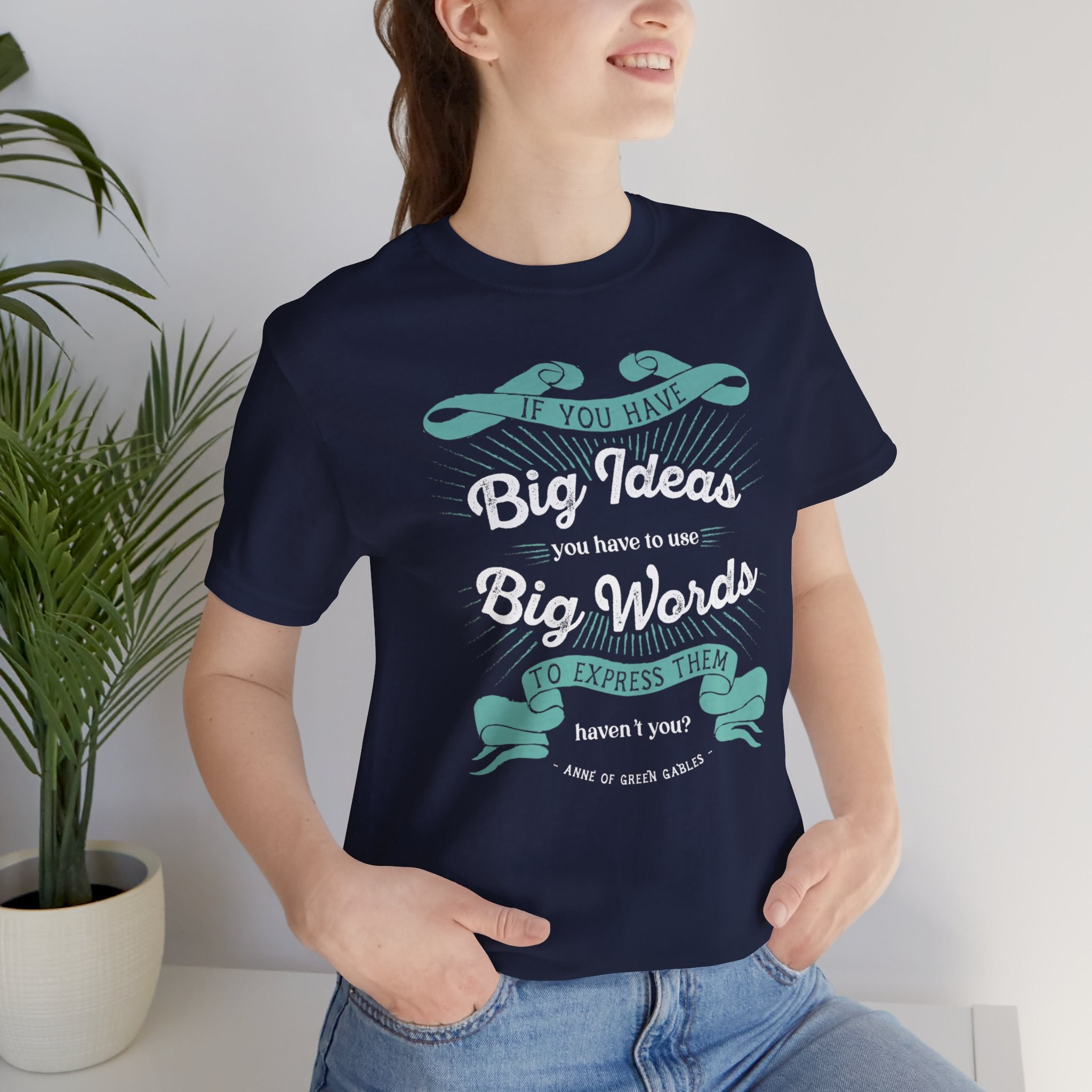 Big Ideas Big Words Graphic T-Shirt