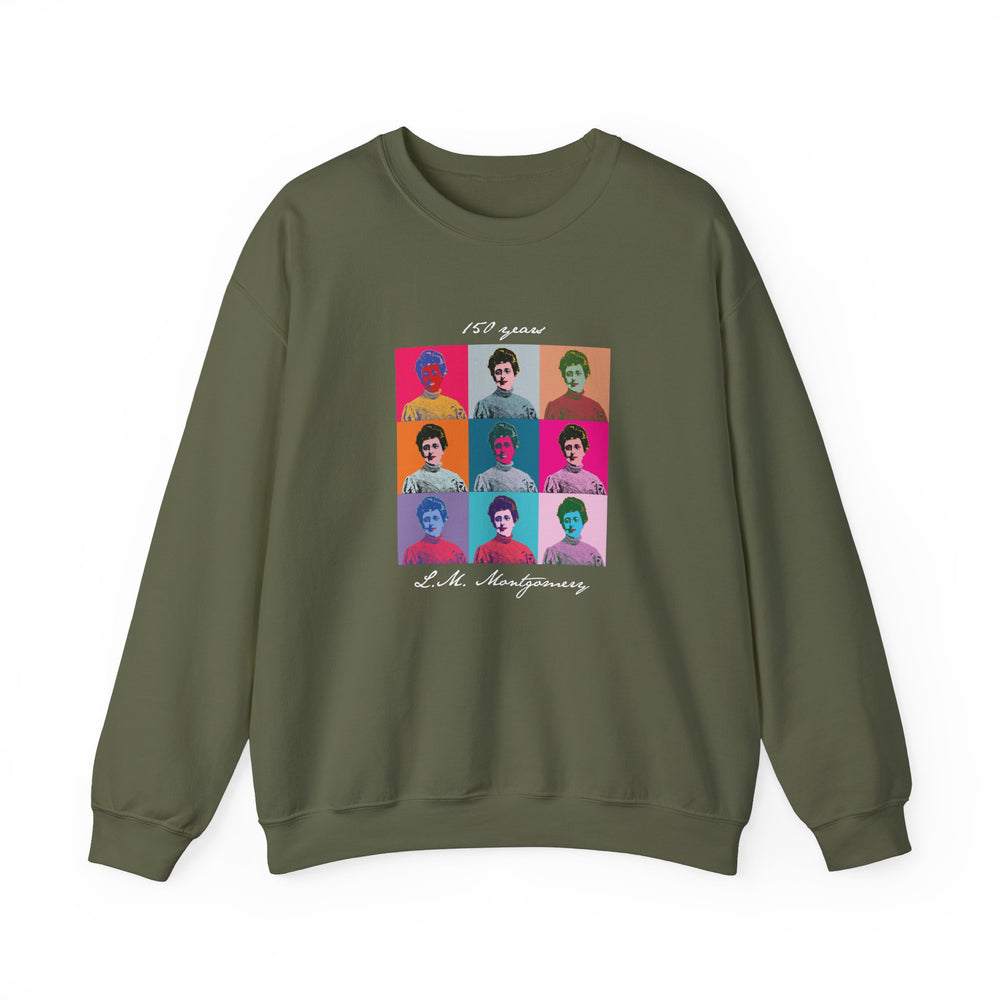 L.M. Montgomery 150 Years Pop Art Sweatshirt