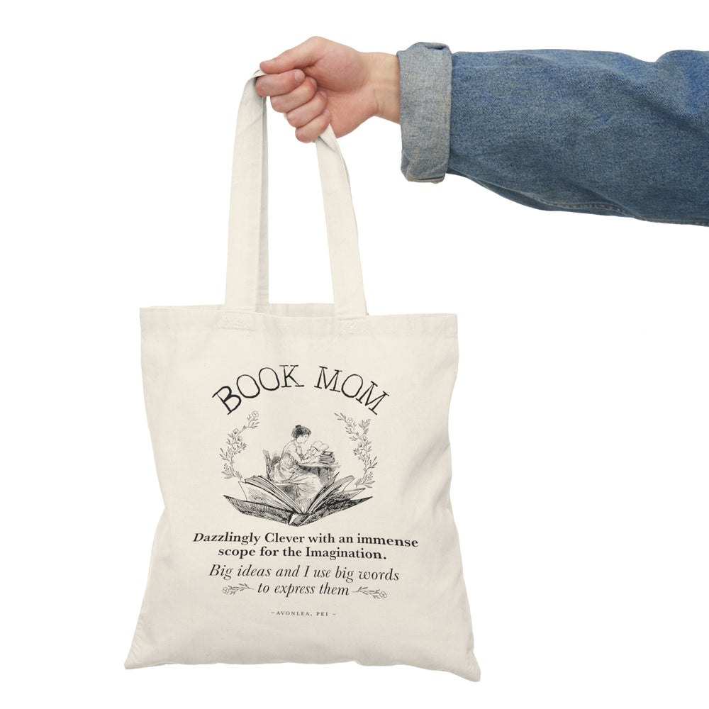 Book Mom Edwardian Reader Tote Bag