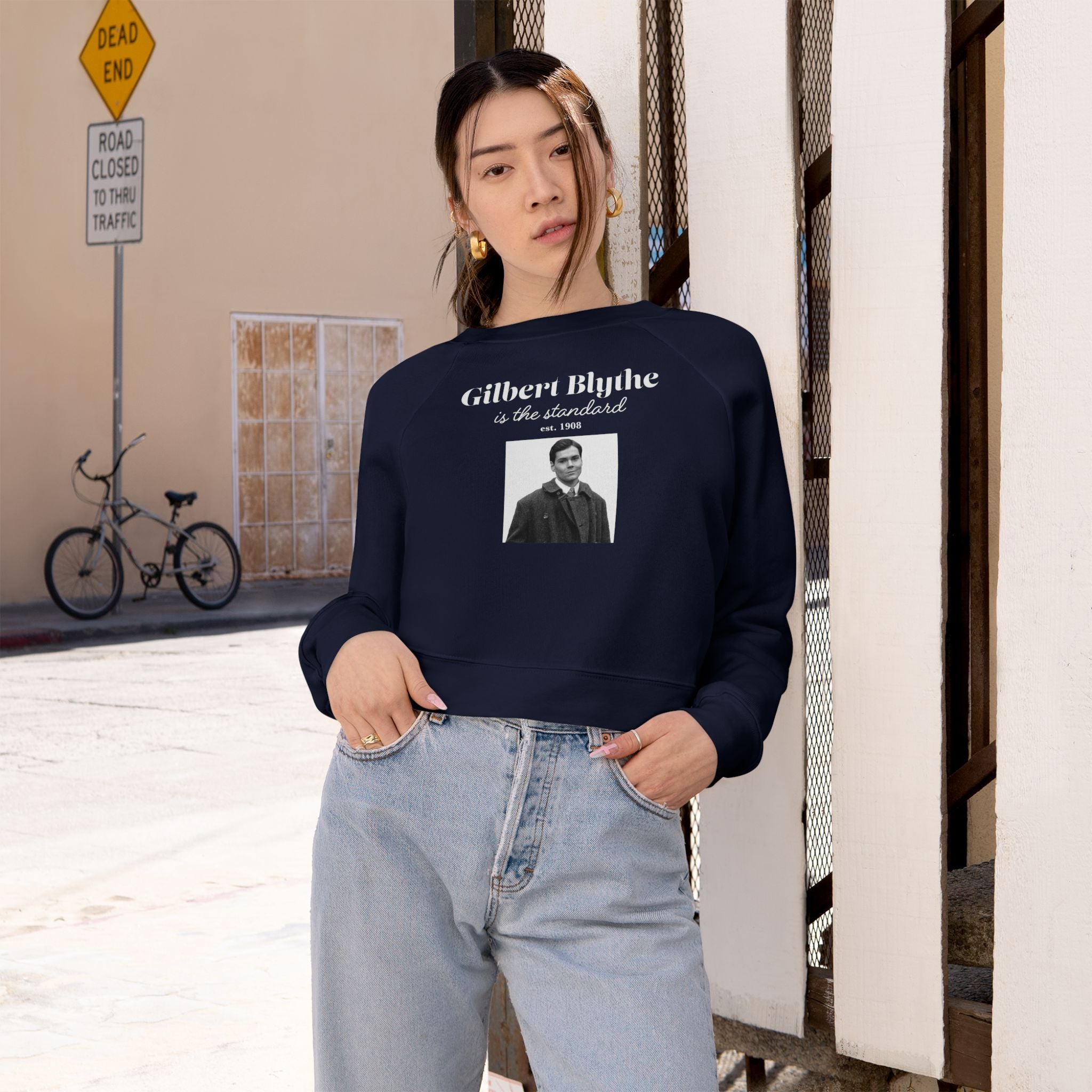 Gilbert Blythe is the Standard Cropped Sweatshirt