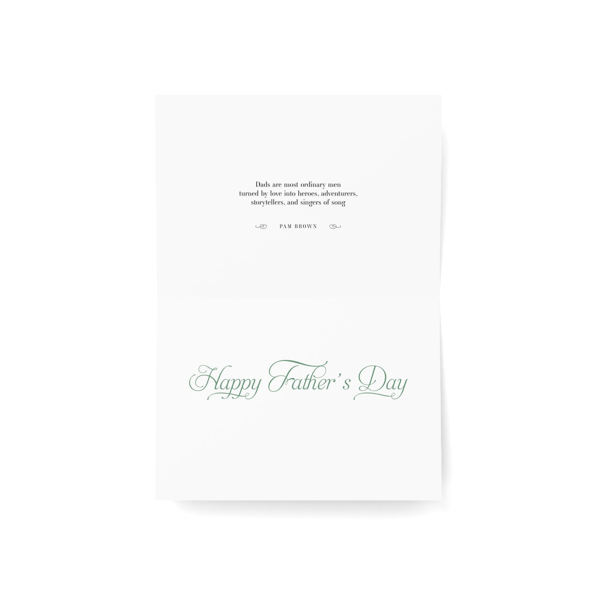 Anne & Matthew Watercolor Father's Day Card