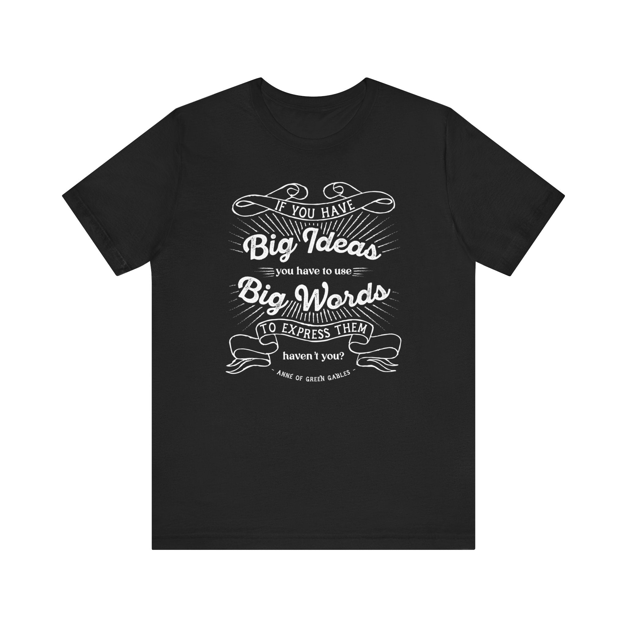 Big Ideas Big Words Graphic T-Shirt